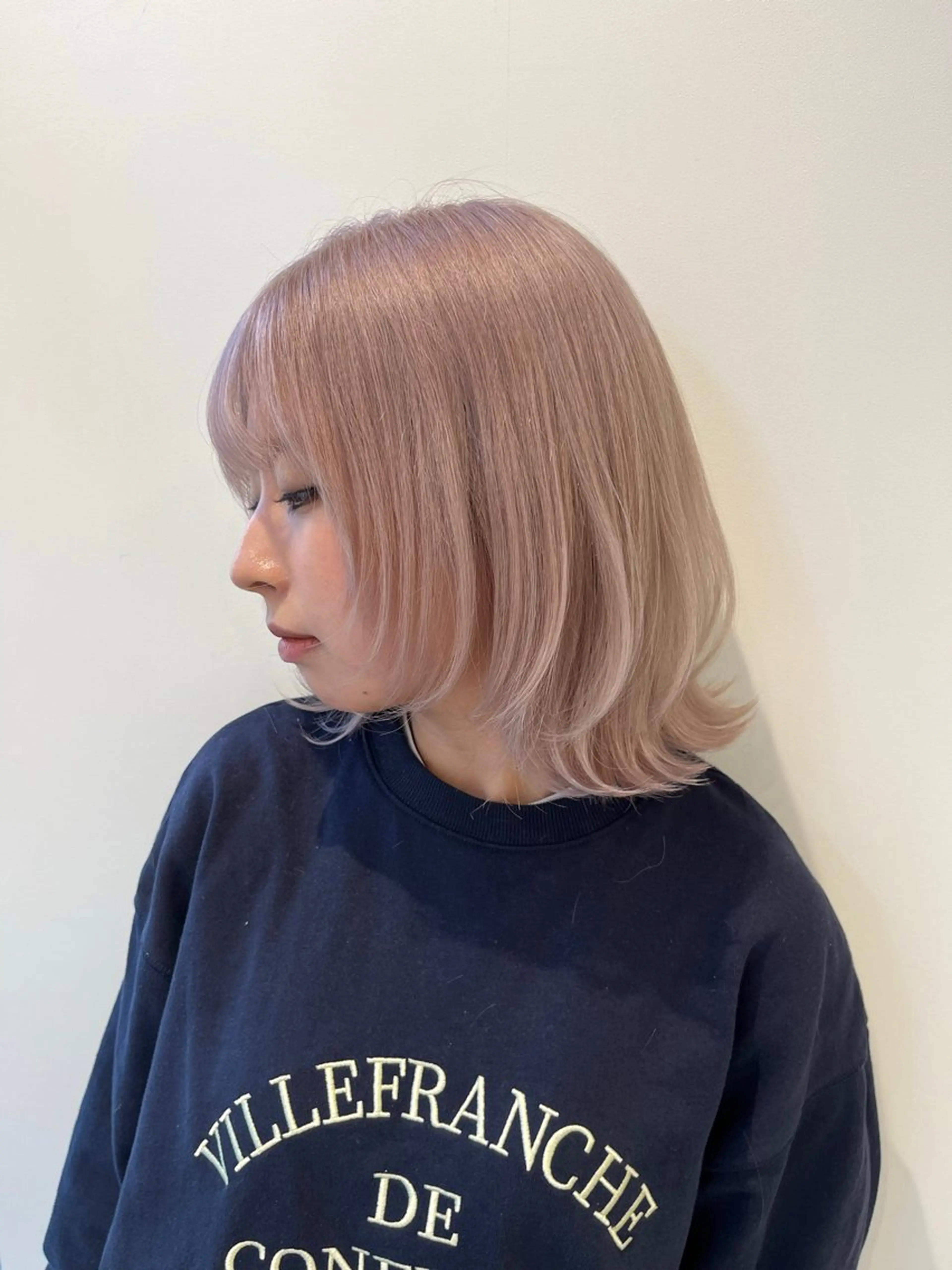 ミディアム カラー ブリーチ ヘアカラー レイヤー⭐️カラー ⭐️平川雅史のヘアスタイル