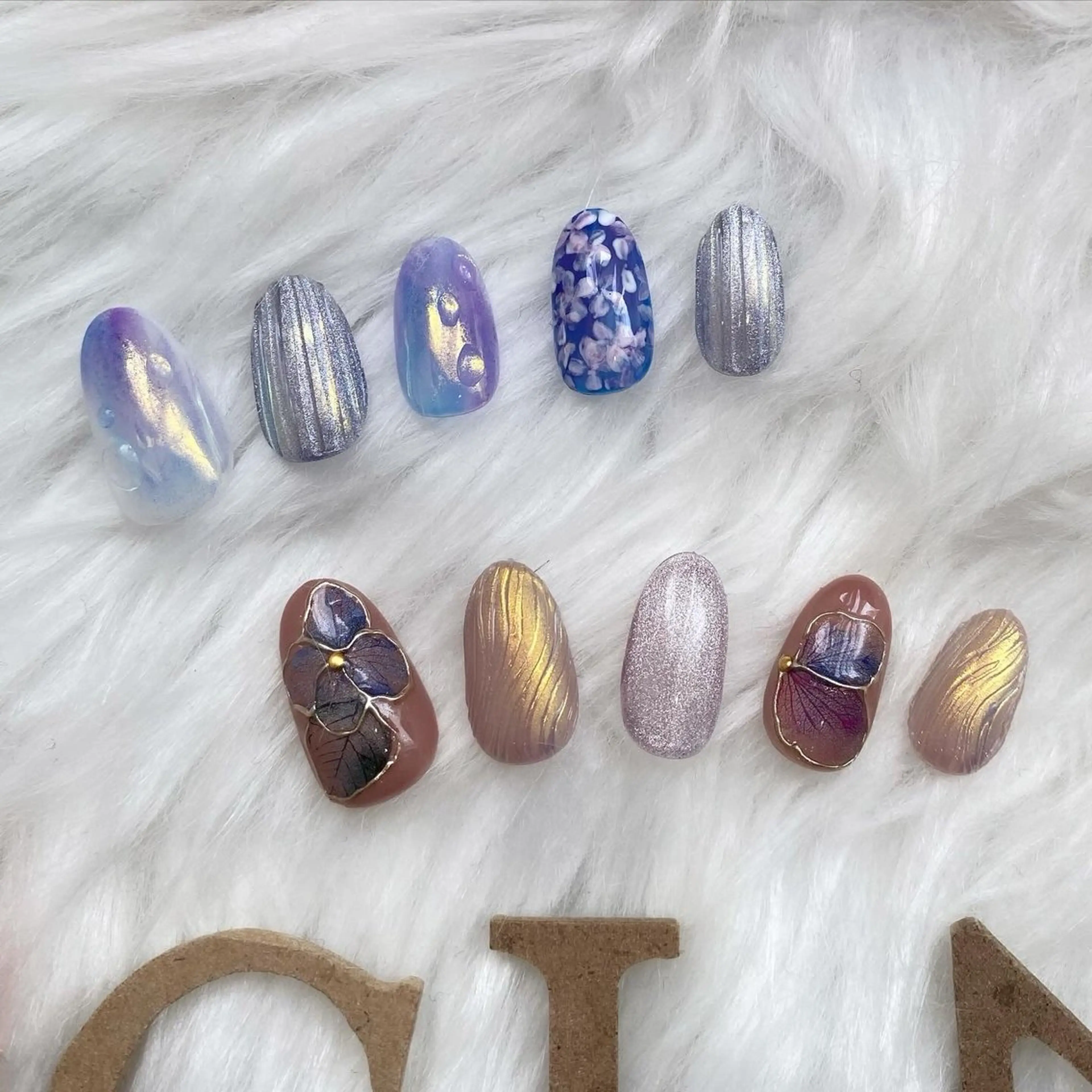 ネイル アートネイル ハンドネイル N._._. clawのネイルデザイン