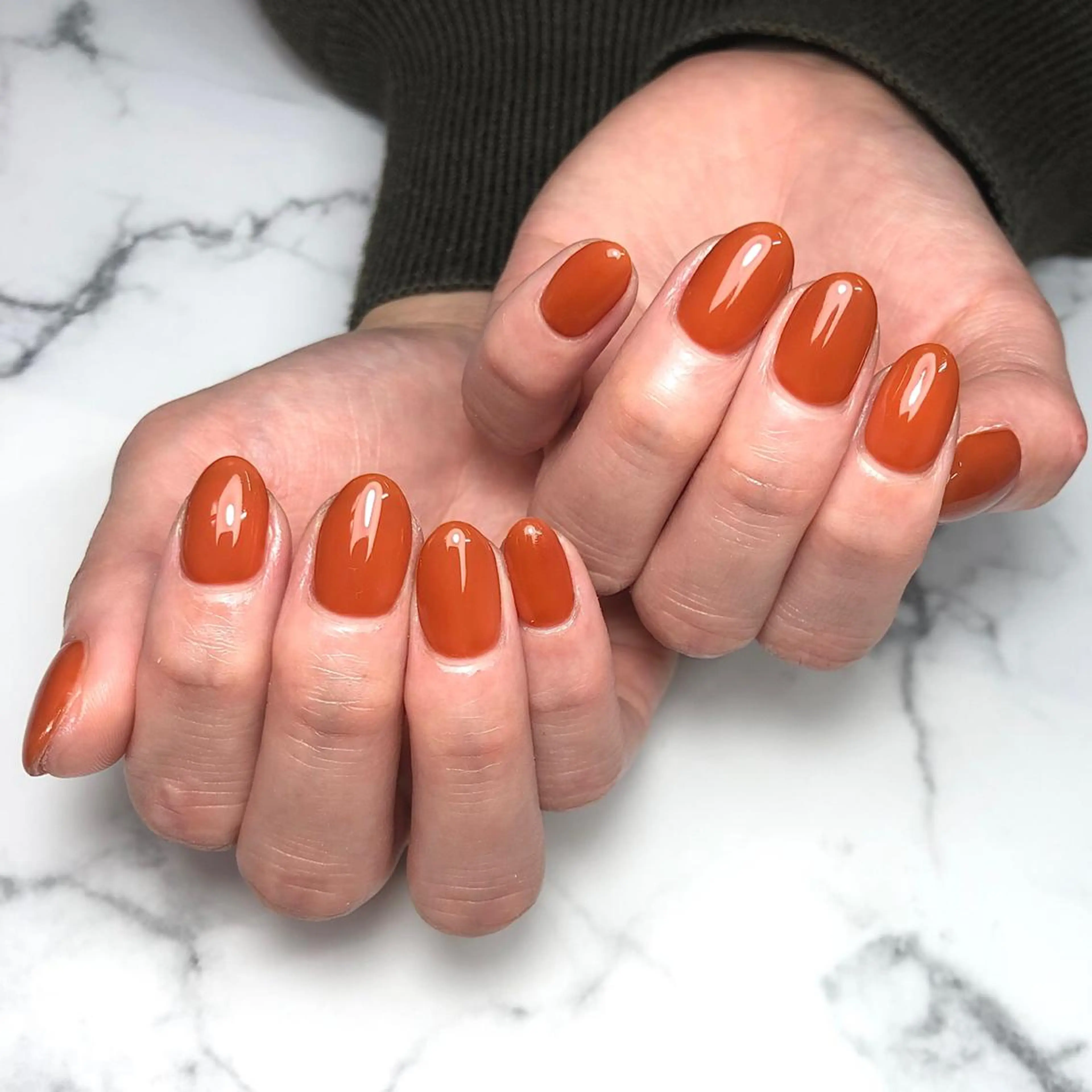 ネイル アートネイル ブラウン マグネットネイル ミラーネイル 持ち込み ハンドネイル NAIL NOWのネイルデザイン