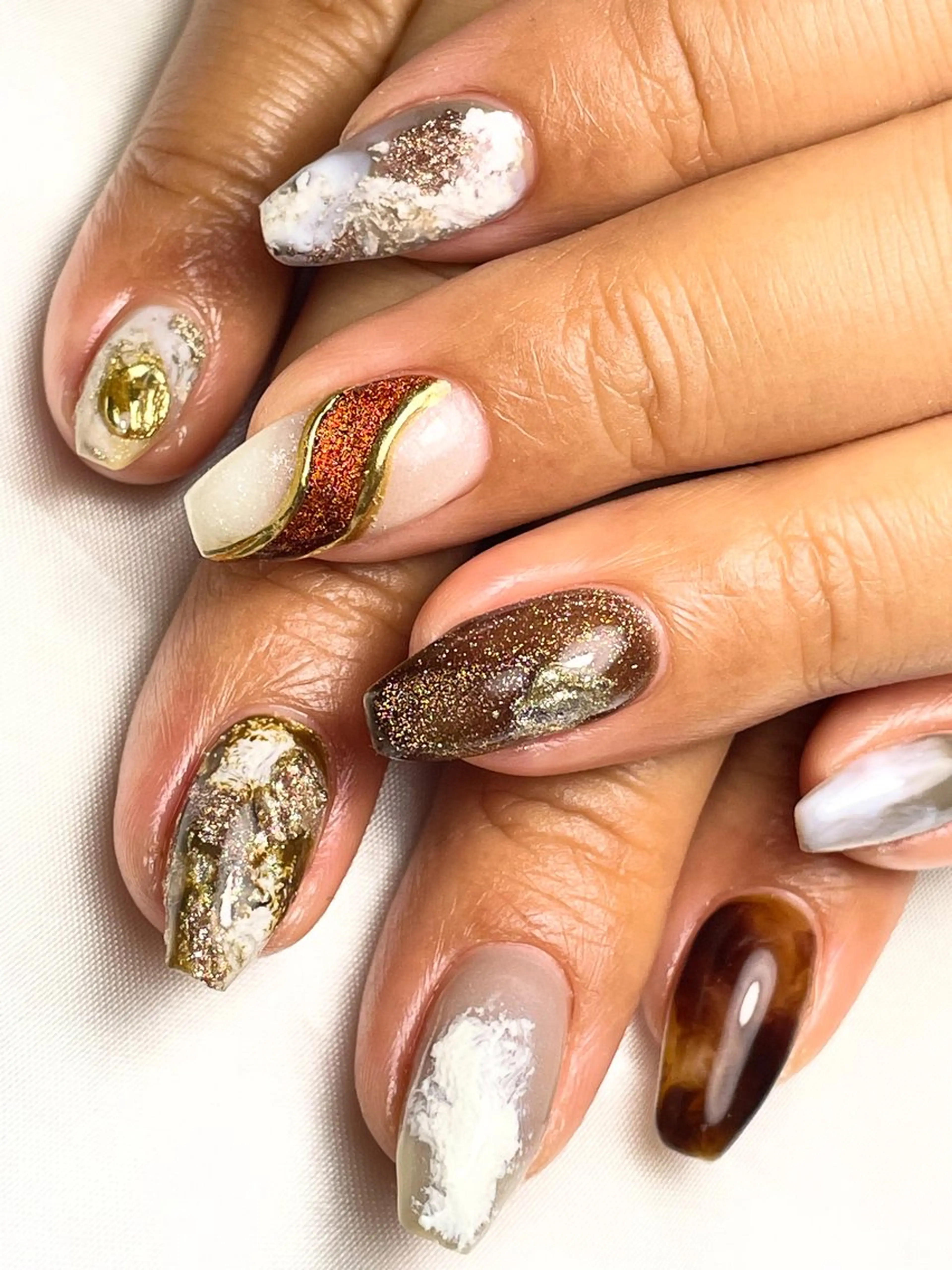 ネイル ニュアンスネイル Bavardage Nailのネイルデザイン