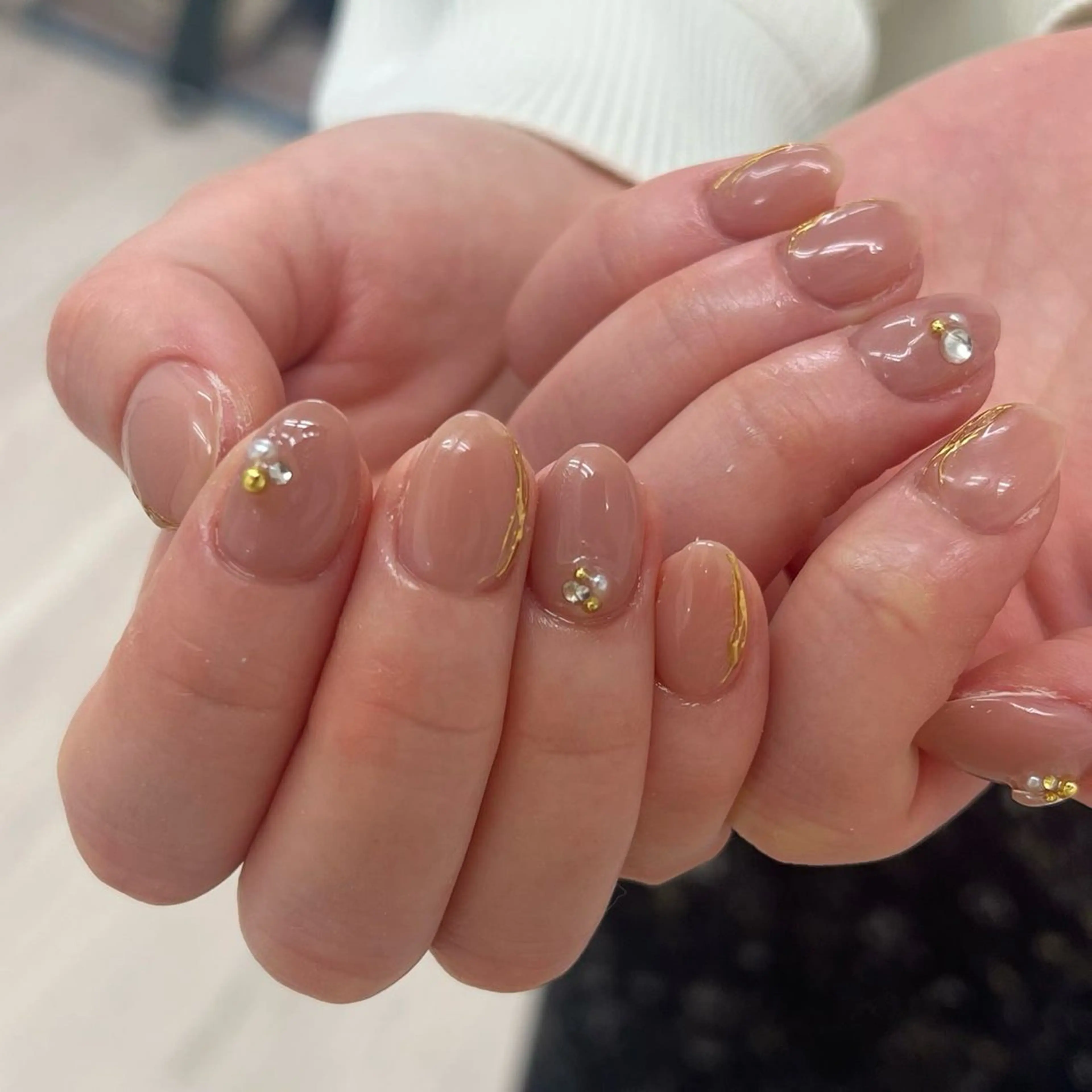 OLさんに大人気オフィスネイル￥7500の写真