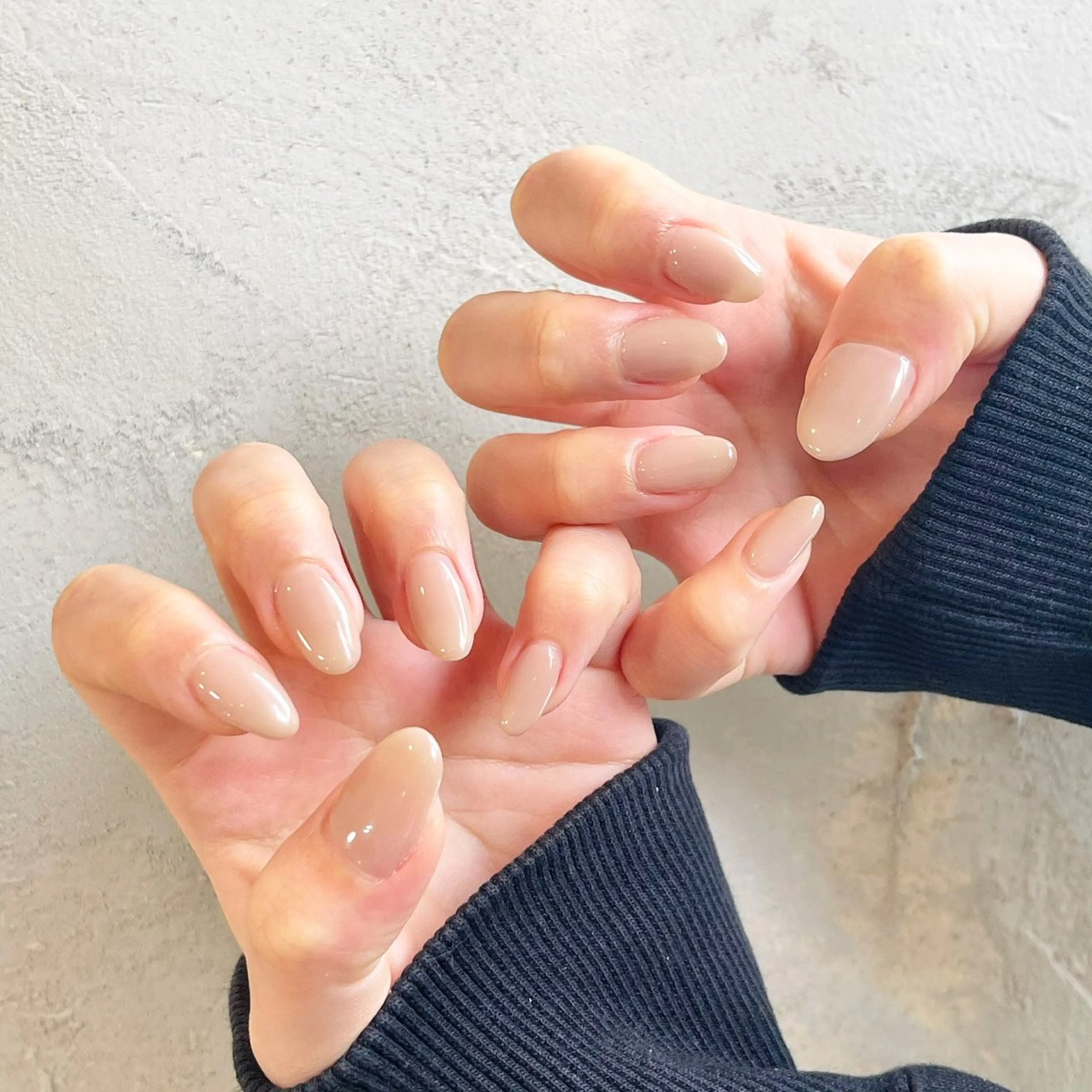 ネイル ワンカラーネイル Lealea nのネイルデザイン