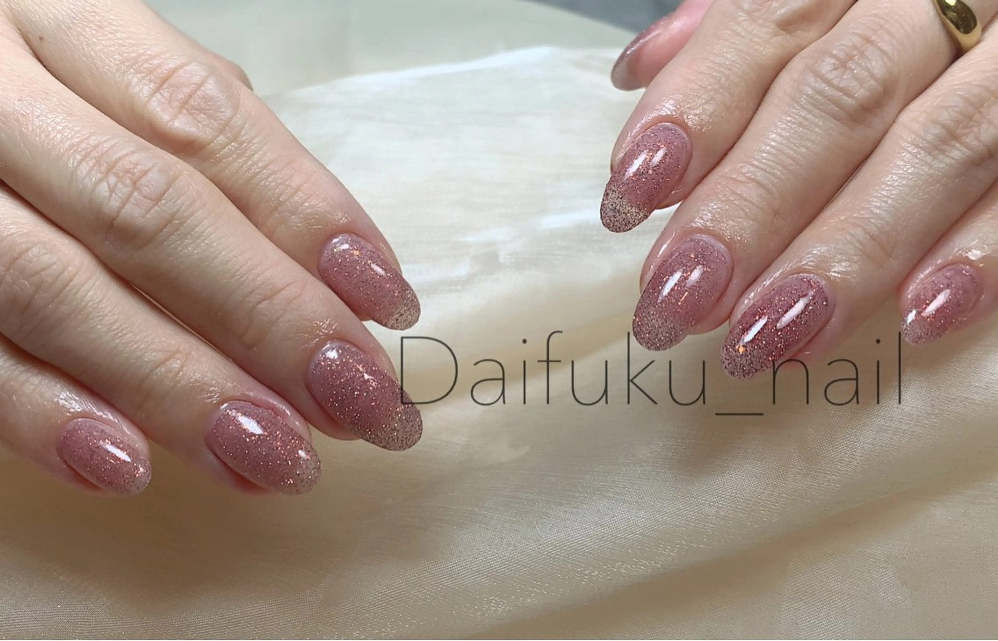 ミディアム ハンドネイル Daifuku_nails所属・Daifuku nailsのネイルデザイン