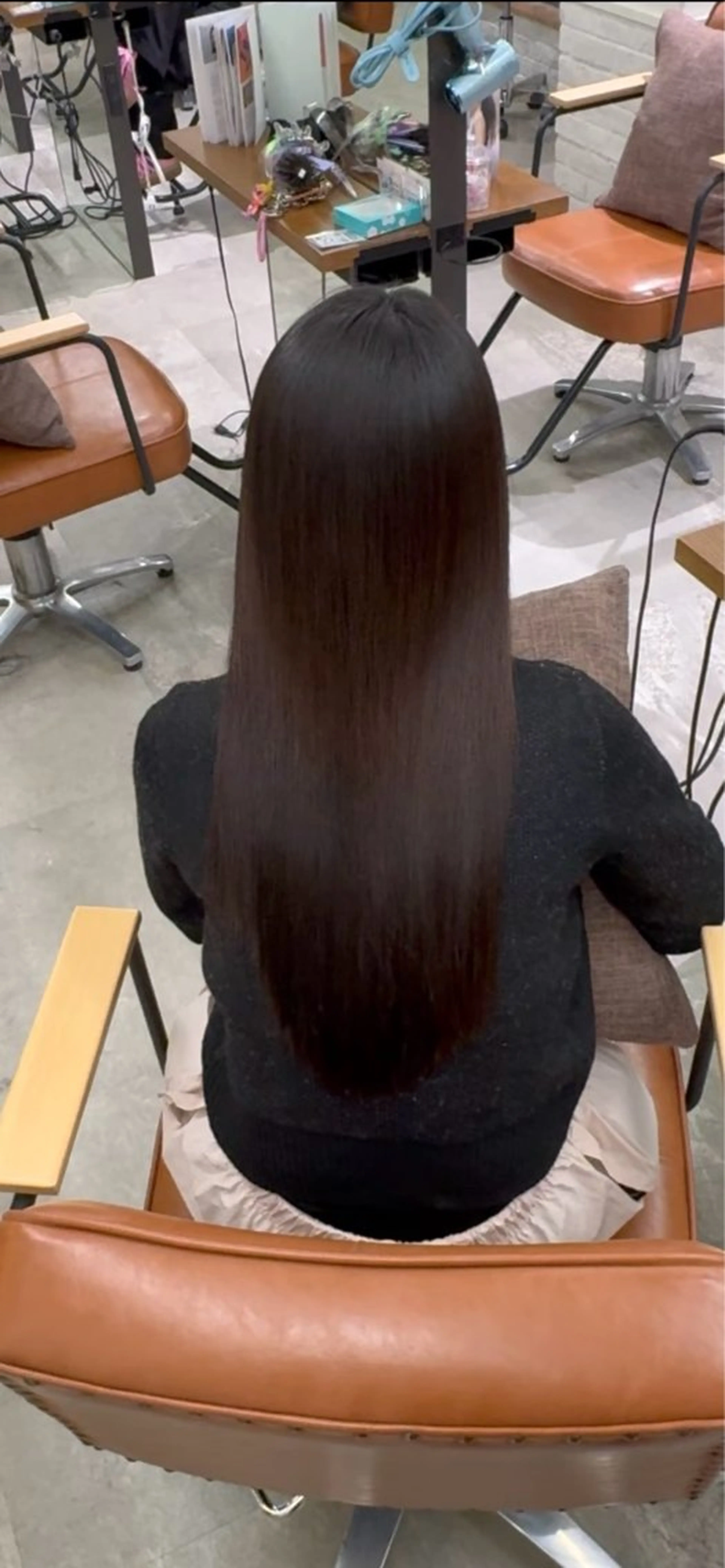 ロング カット 縮毛矯正 トリートメント 銀座/美髪職人 /髪質改善/あおのヘアスタイル