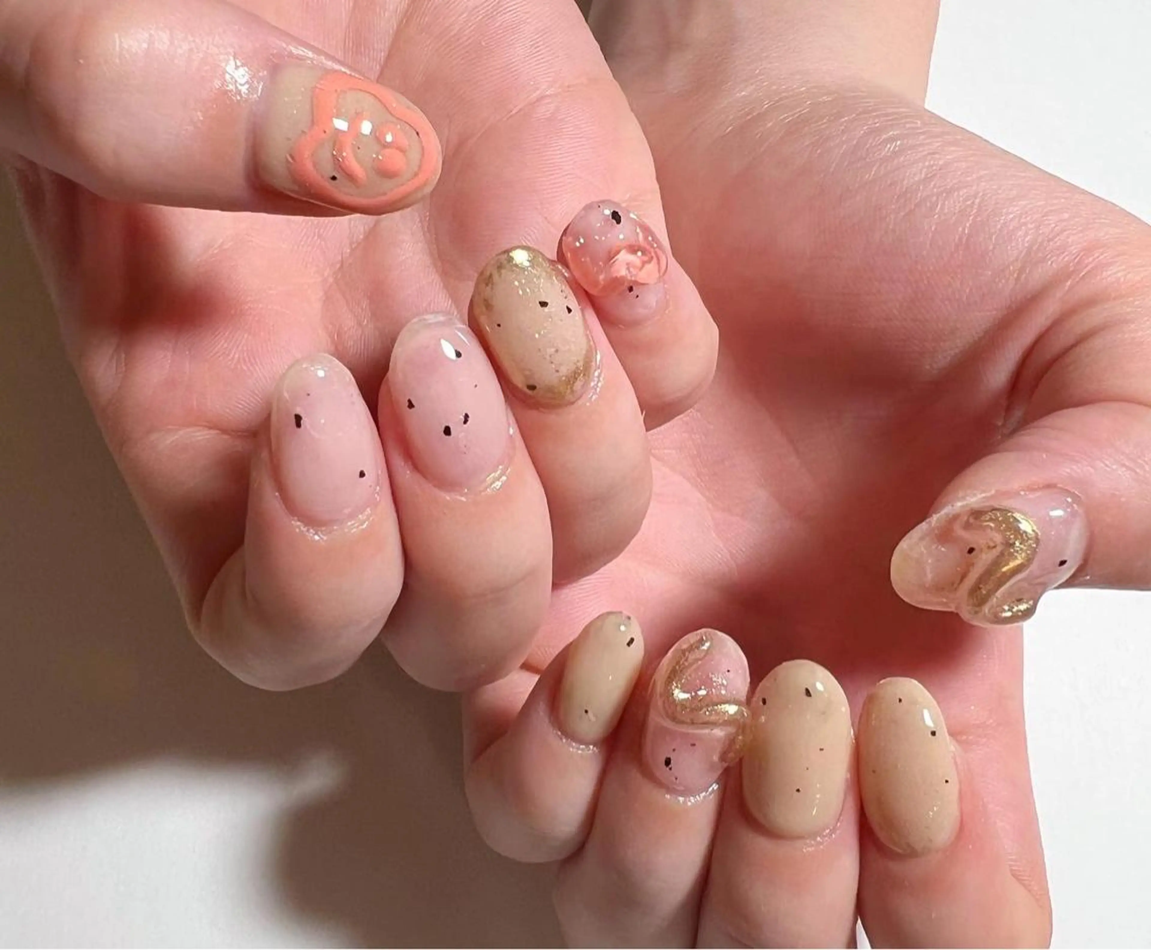 ネイル ニュアンスネイル ハンドネイル private salon mieのネイルデザイン