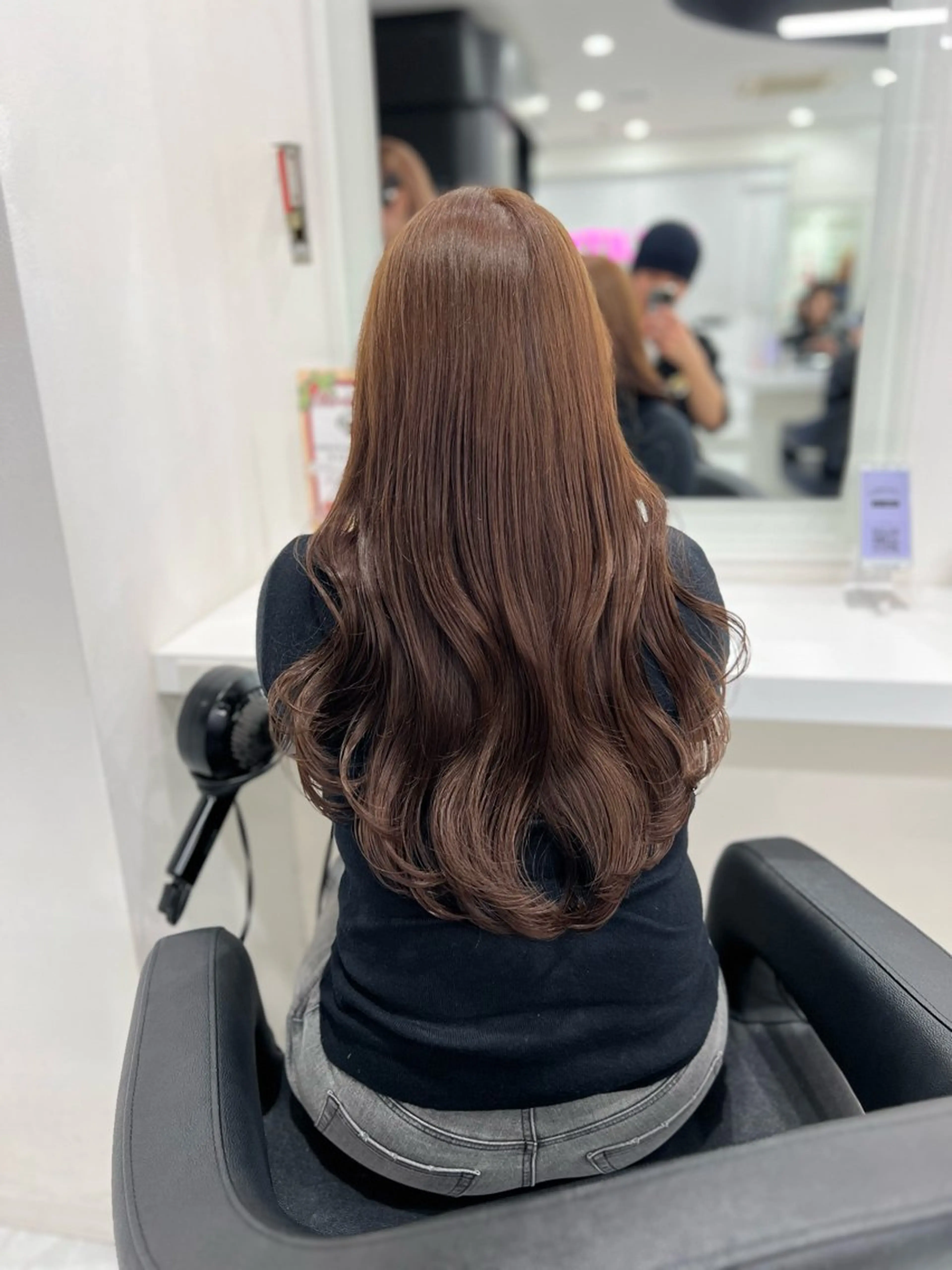 ロング カラー 透明感カラー🫧 レイヤーカットのヘアスタイル