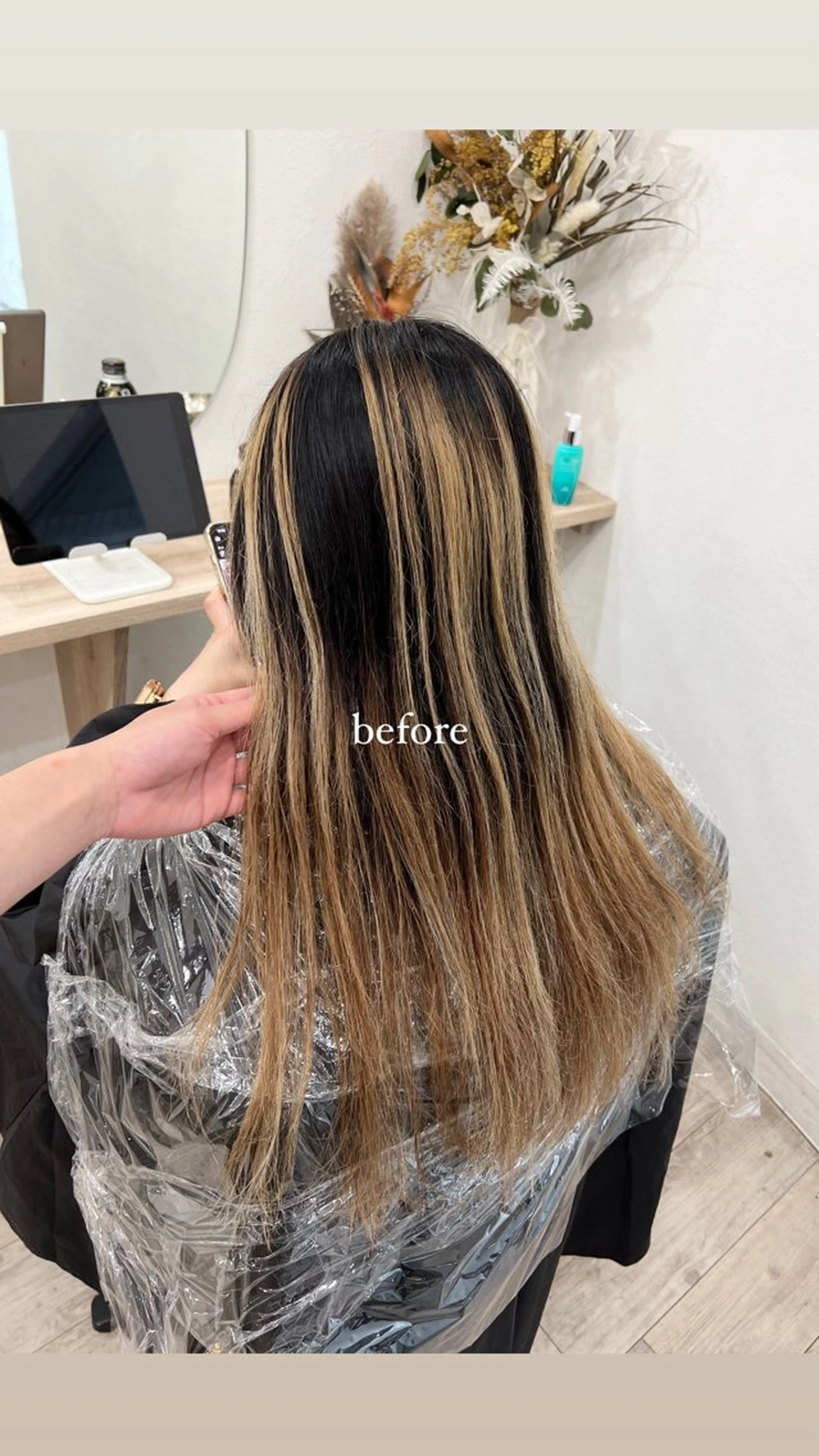 ロング TOKI mahoのヘアスタイル