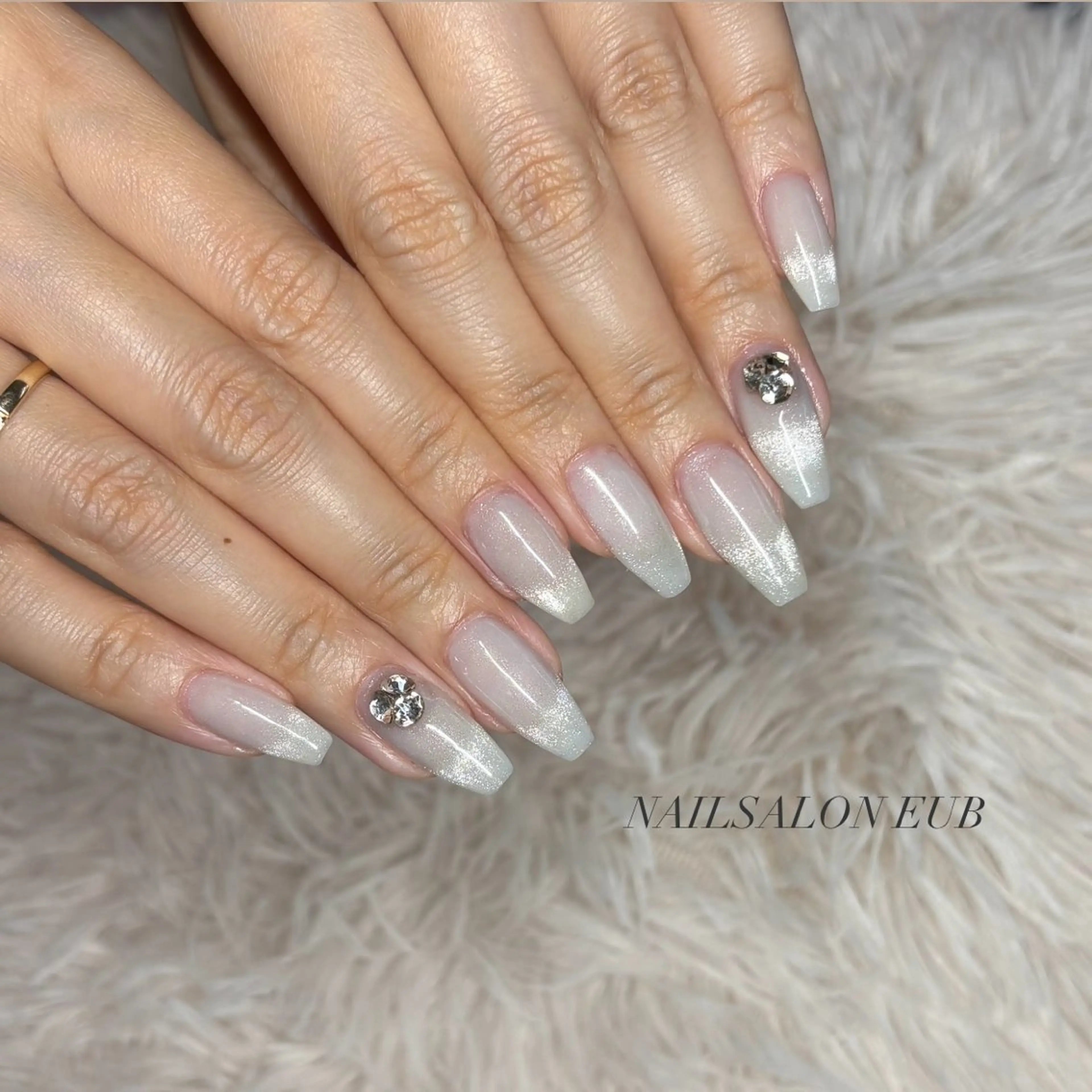 ネイル おそろいネイル ハンドネイル NAILSALON EUB  AYAKAのネイルデザイン