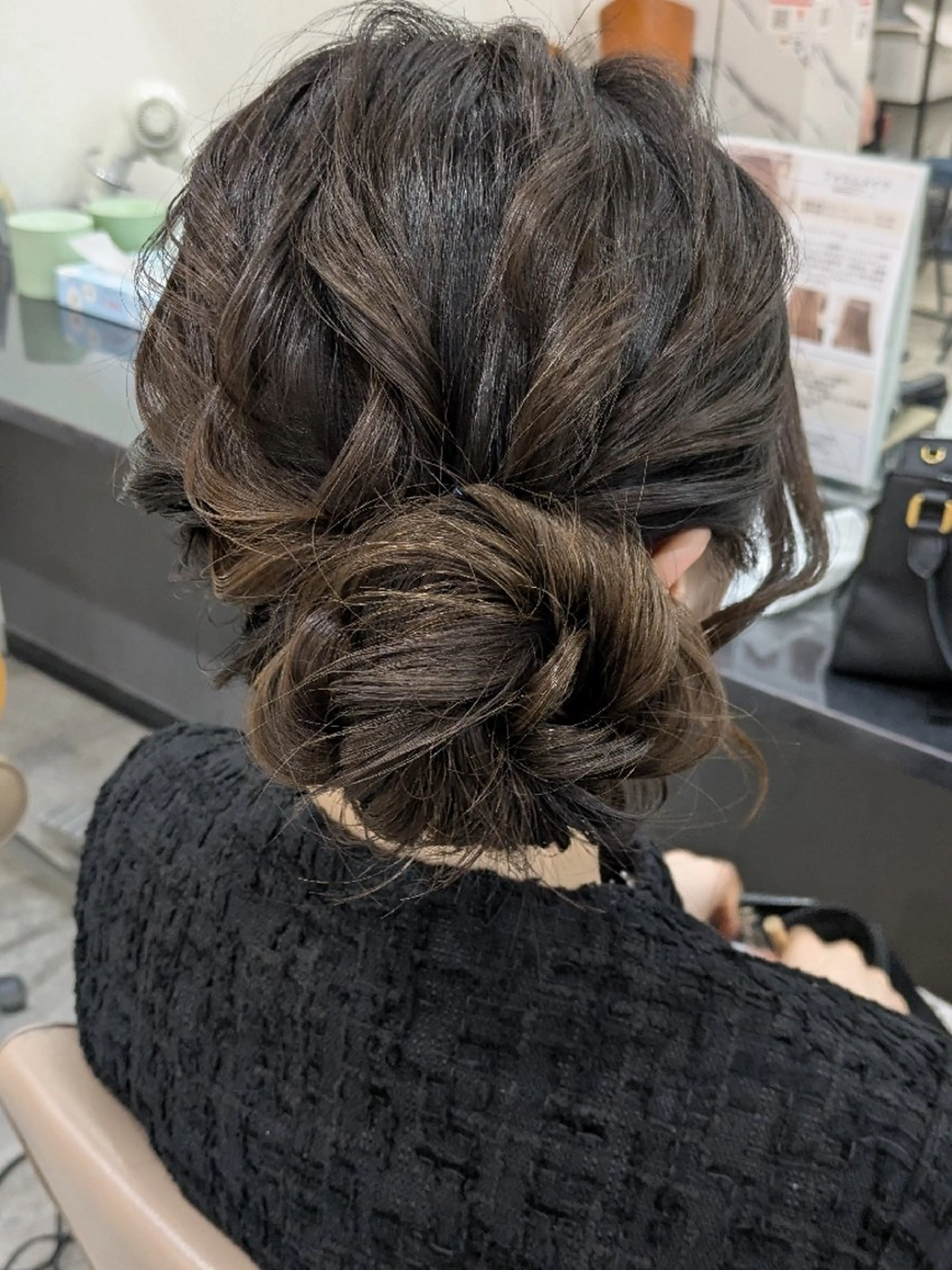 ロング ヘアアレンジ ヘアセット❤️着付け Akaneのヘアスタイル