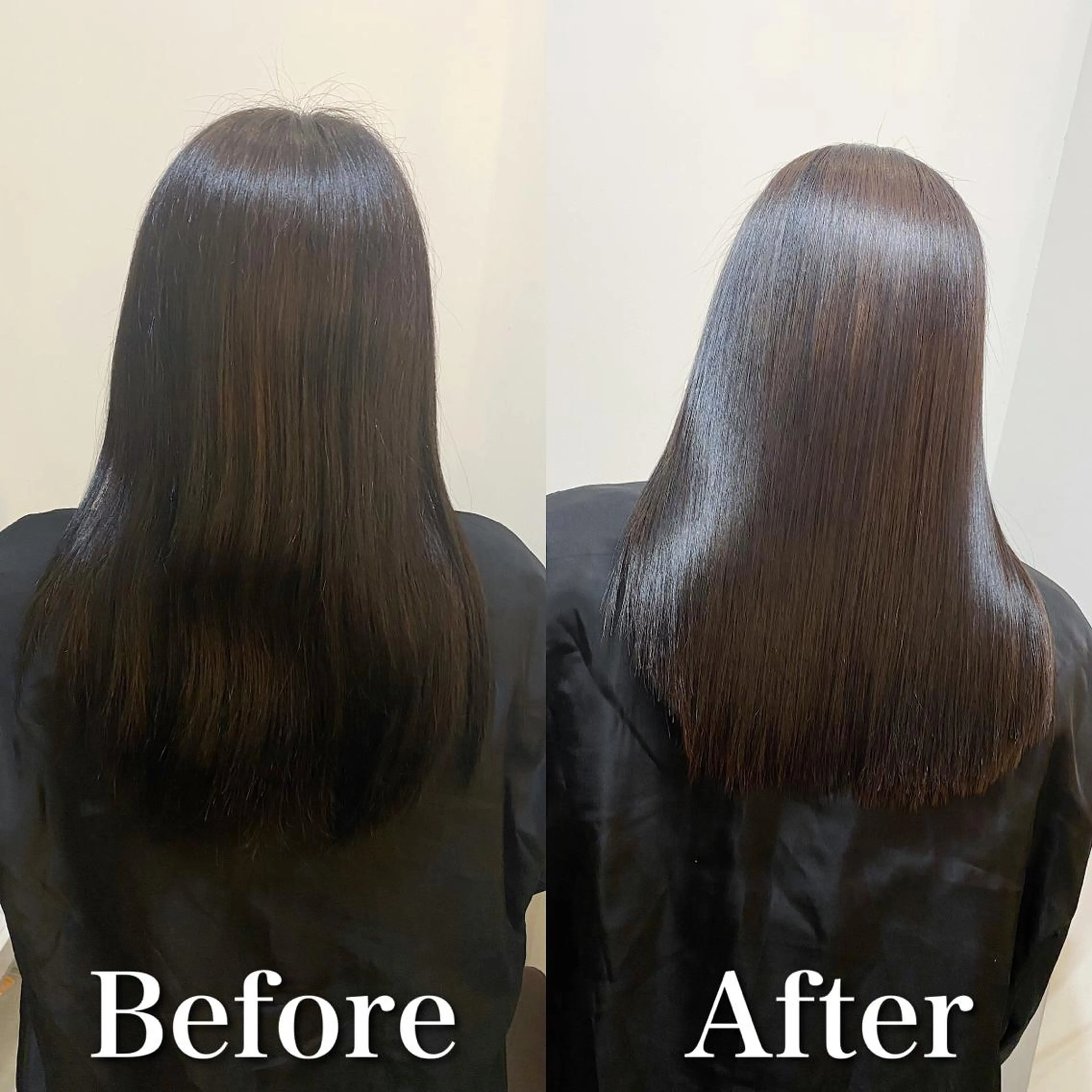 セミロング 髪質改善 トリートメント 酸熱トリートメント 髪質改善特化 安東駿介のヘアスタイル