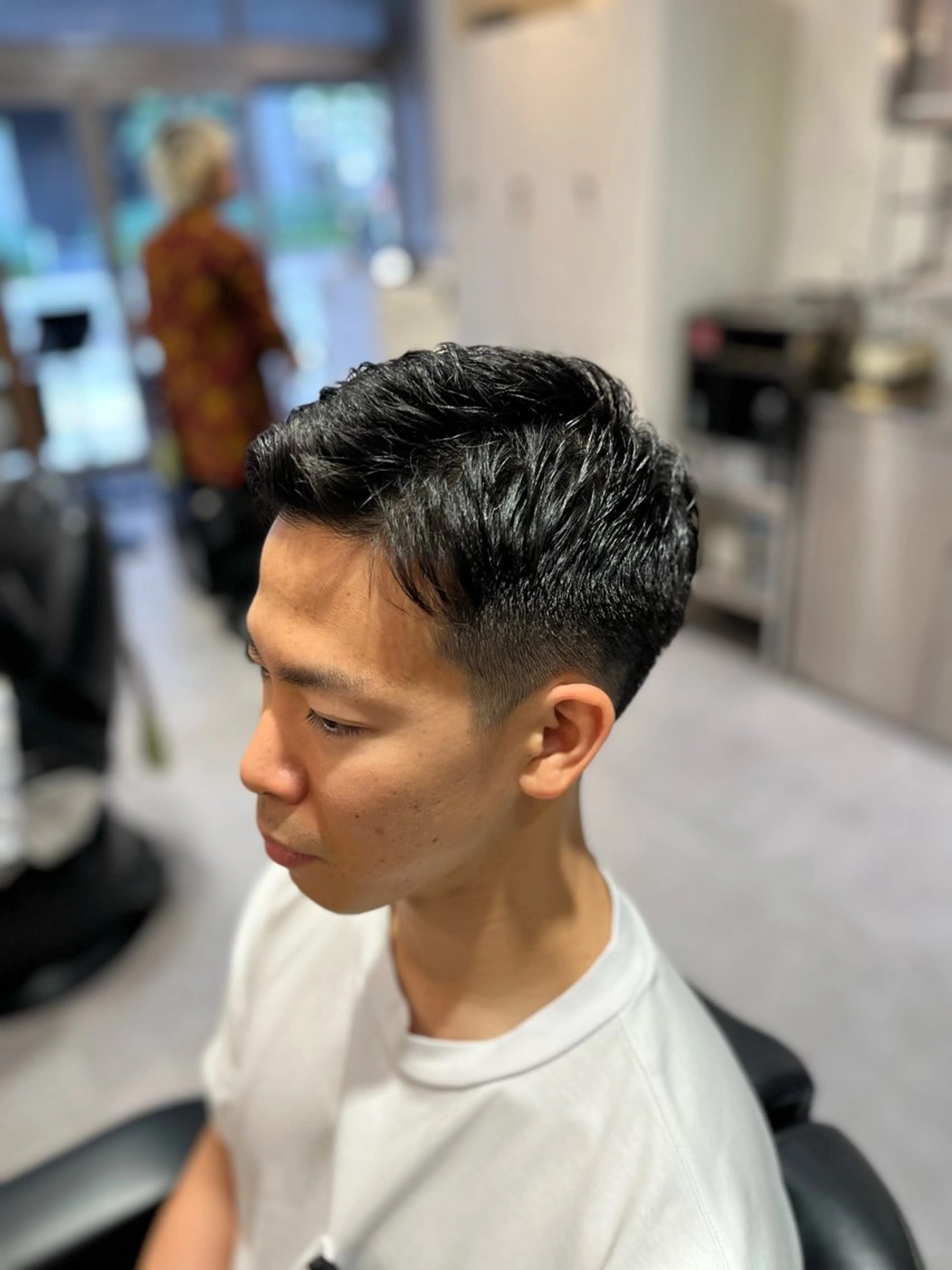 ショート メンズ パーマ 室田 あゆみのヘアスタイル