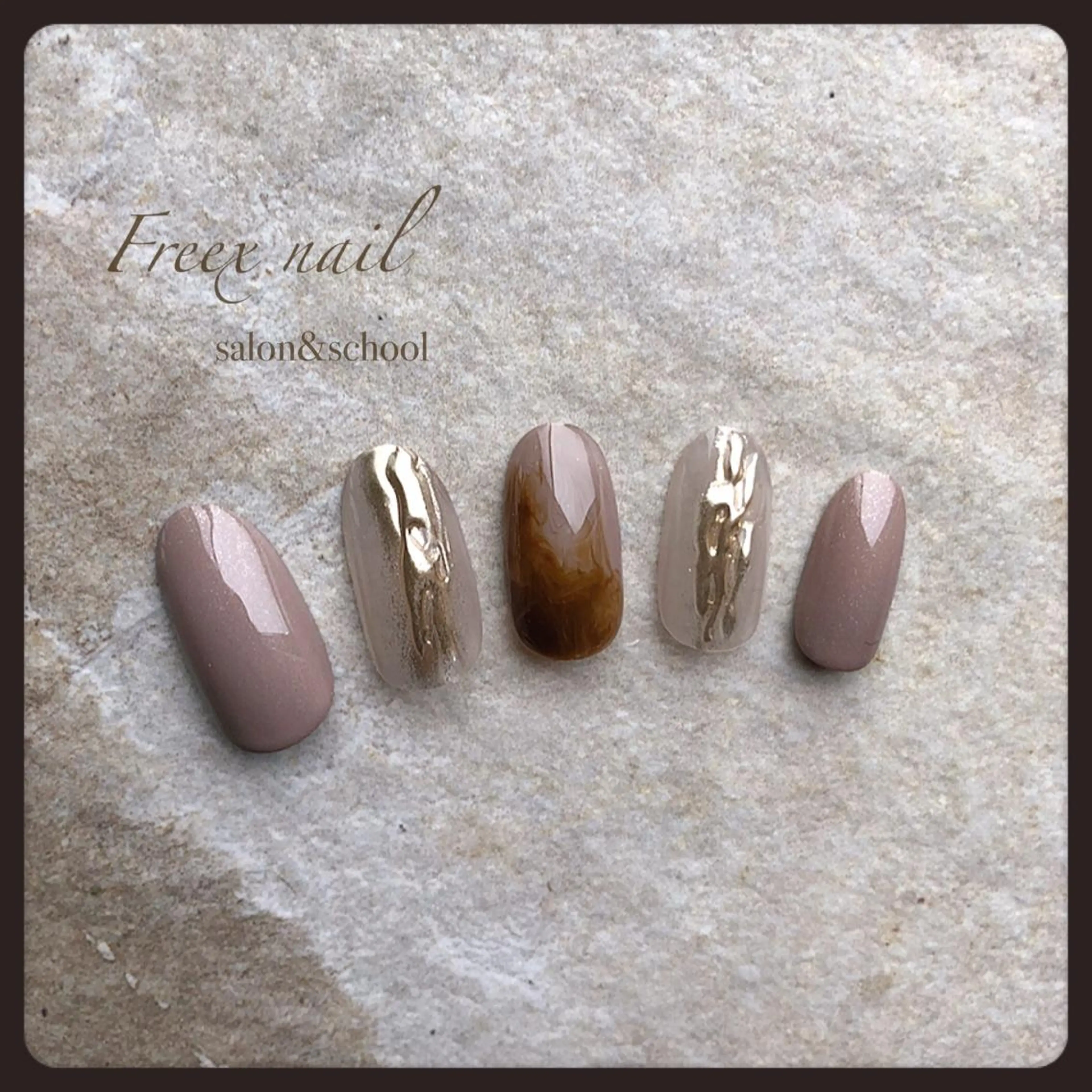 ネイル ミラーネイル ニュアンスネイル freex nail /ニュアンス/個性派のネイルデザイン