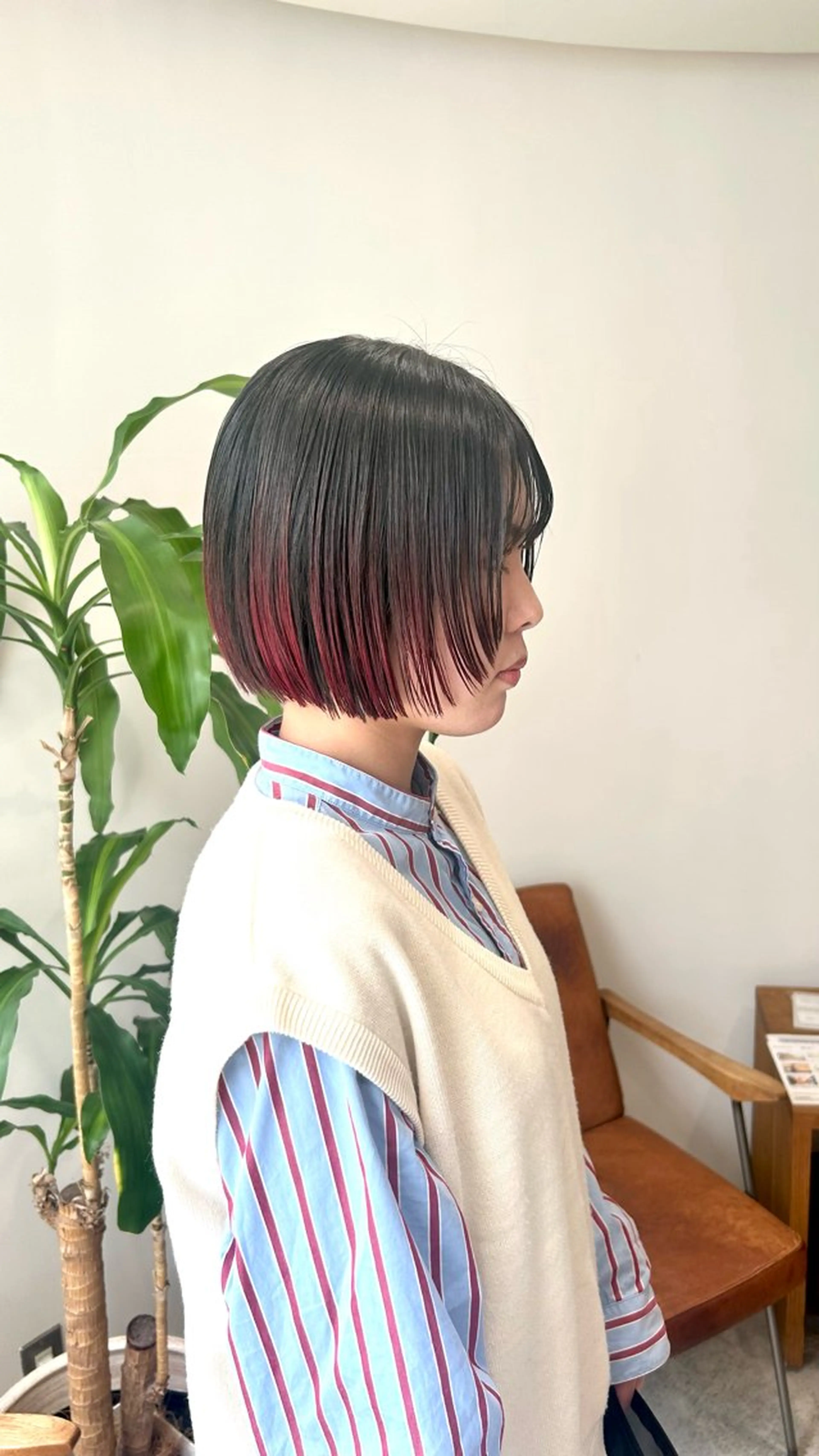 ショート ヘアカラー ボブレイヤー/ ブリーチ/miyuuのヘアスタイル