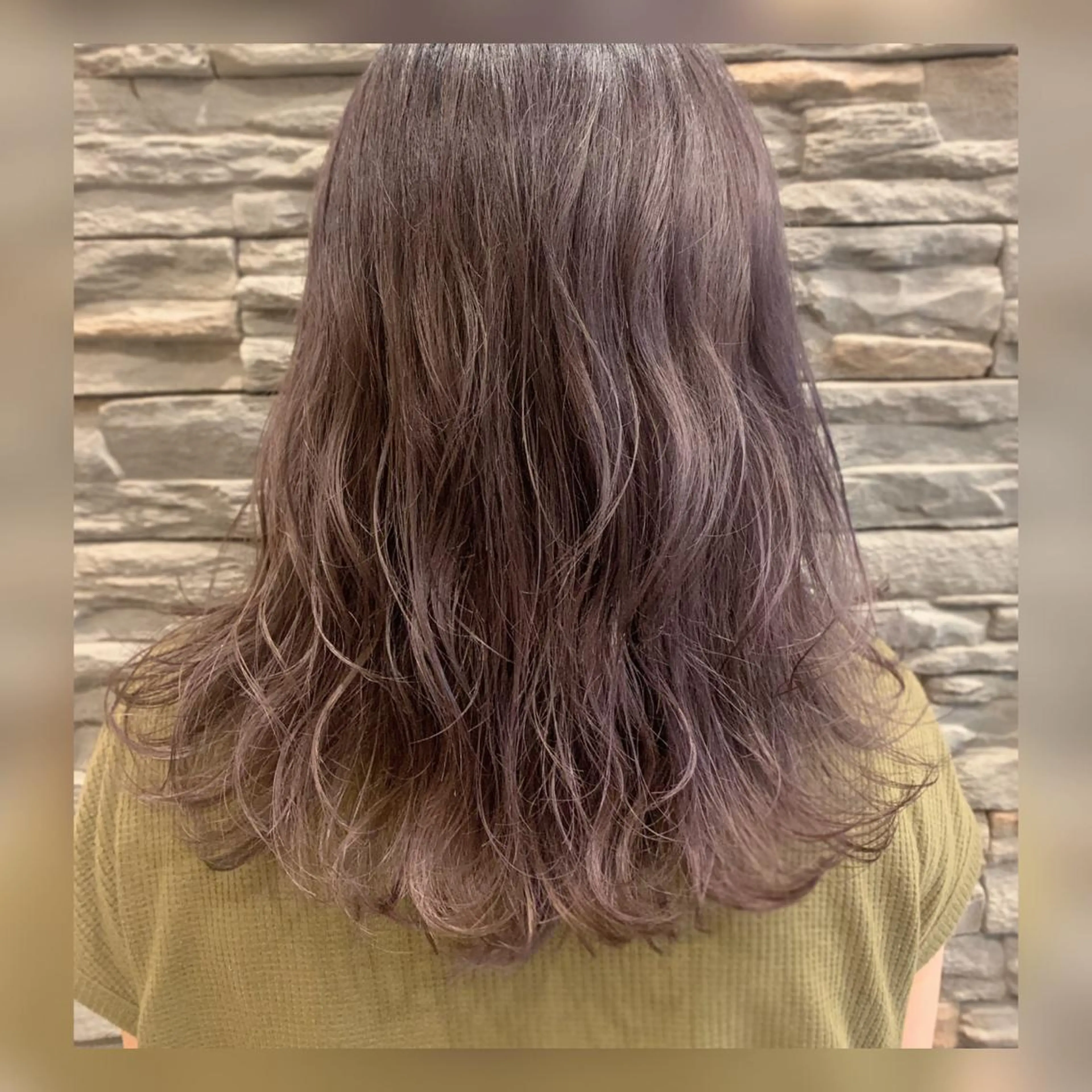 カラー アッシュ ラベンダーカラー ラベンダーアッシュ 【女性限定】 👑hanaのヘアスタイル