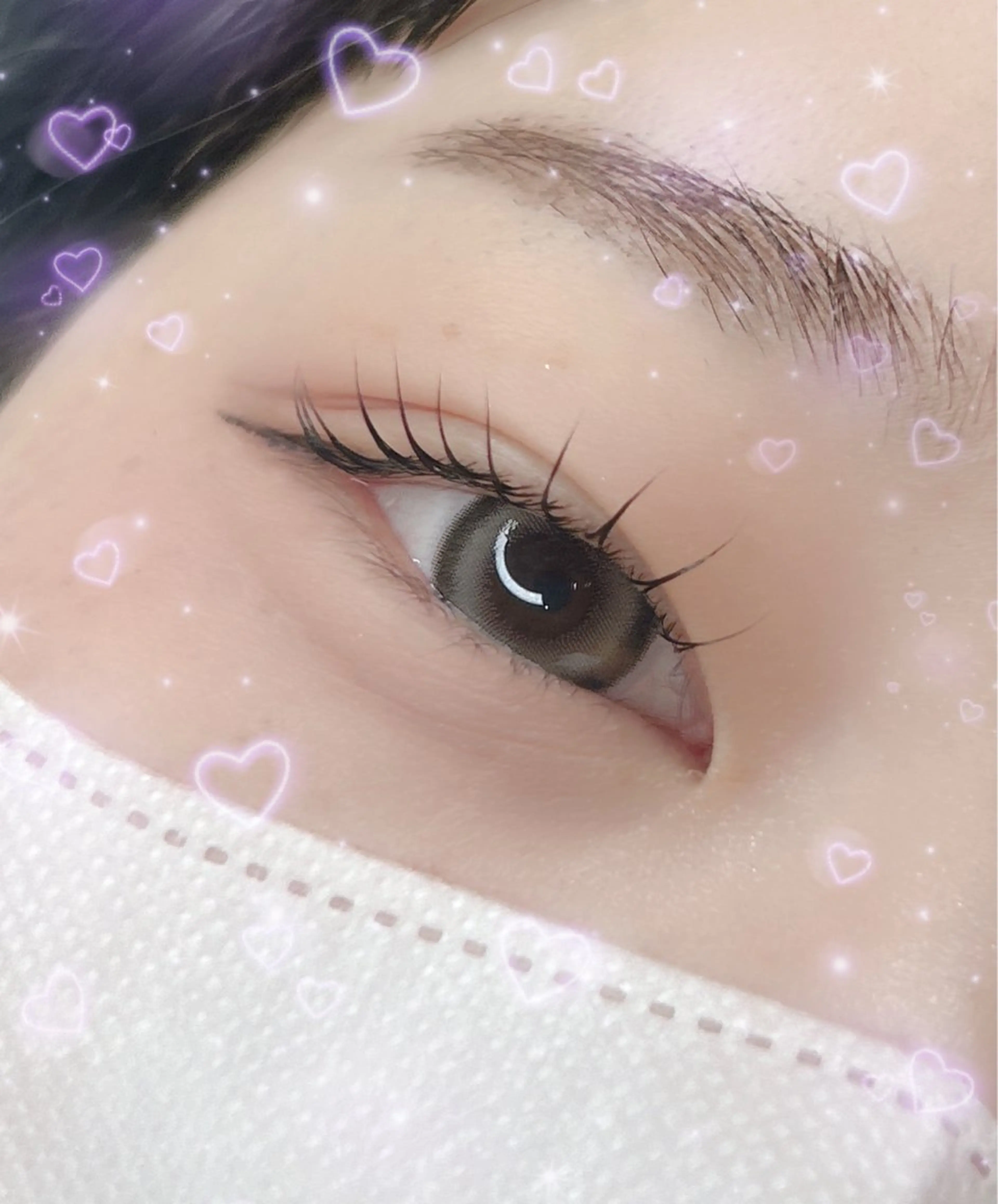 マツエク・マツパ マツパ Ange.アンジュ 山崎 乃愛のマツエク・マツパデザイン