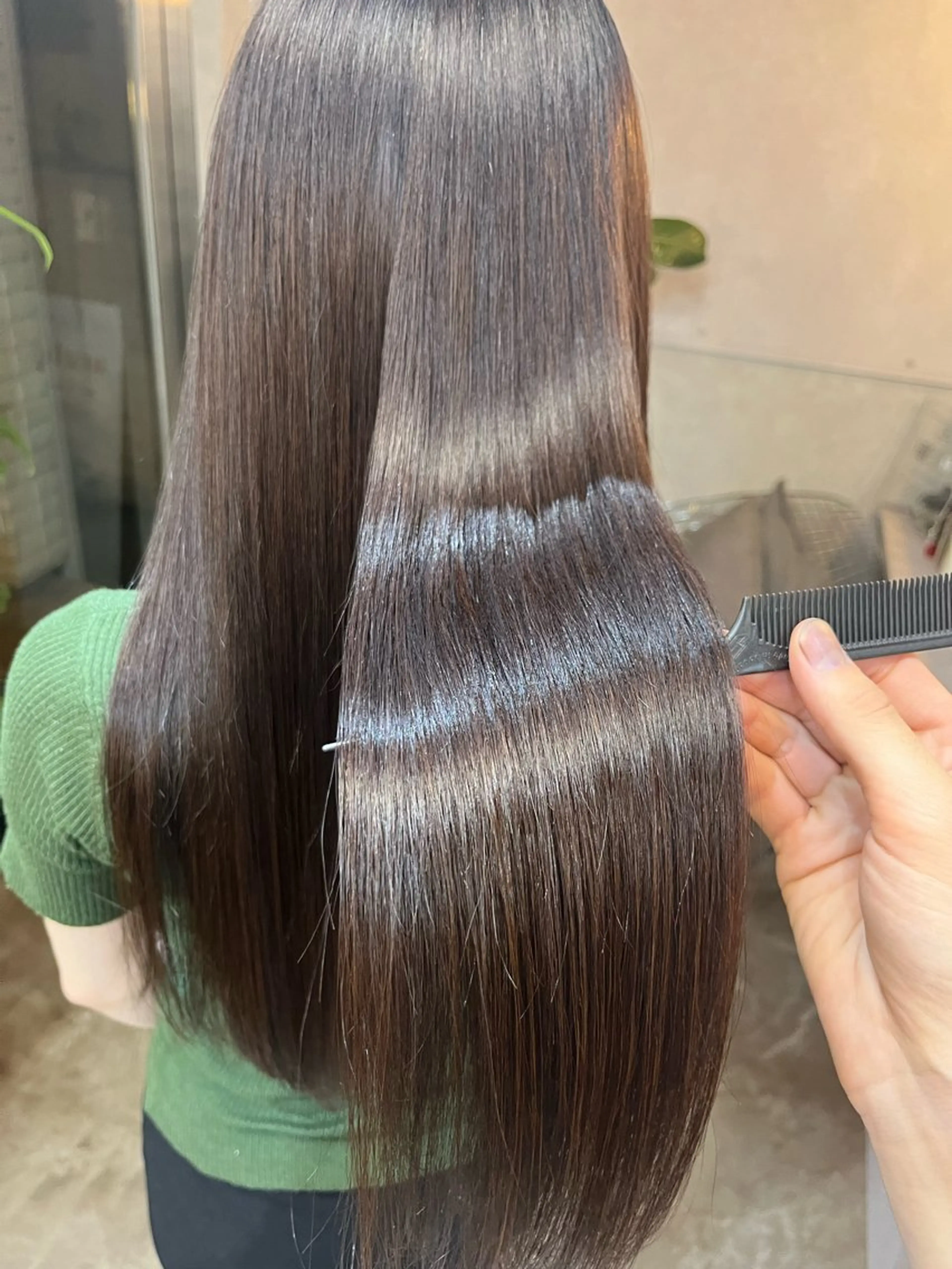 ロング カット トリートメント ar clip表参道所属・髪質改善/透明感カラ ーKYOSUKE⛓️のヘアスタイル