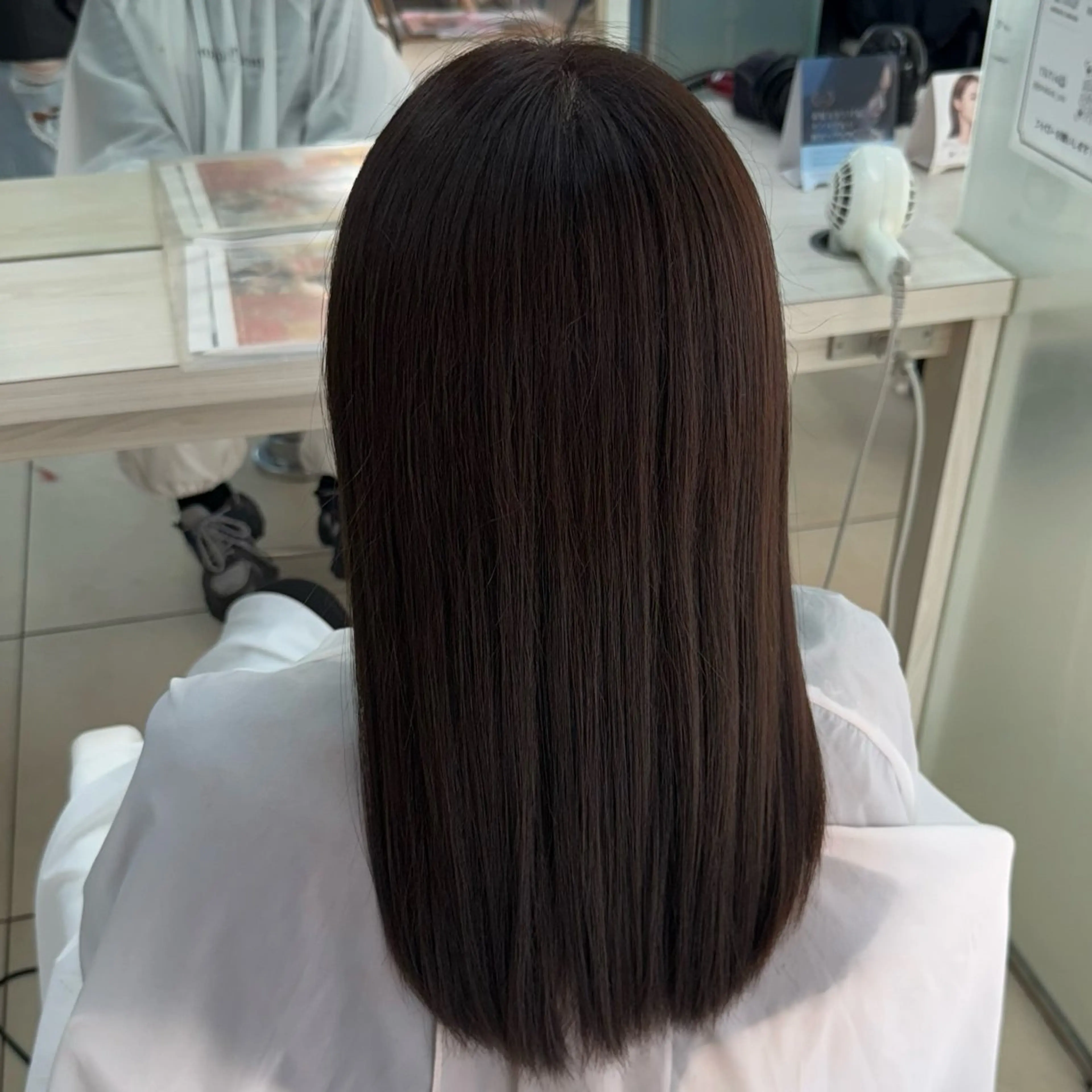 セミロング カラー ブラウンカラー ヘアカラー 🌟カラー特価🌟 大村 遥咲のヘアスタイル