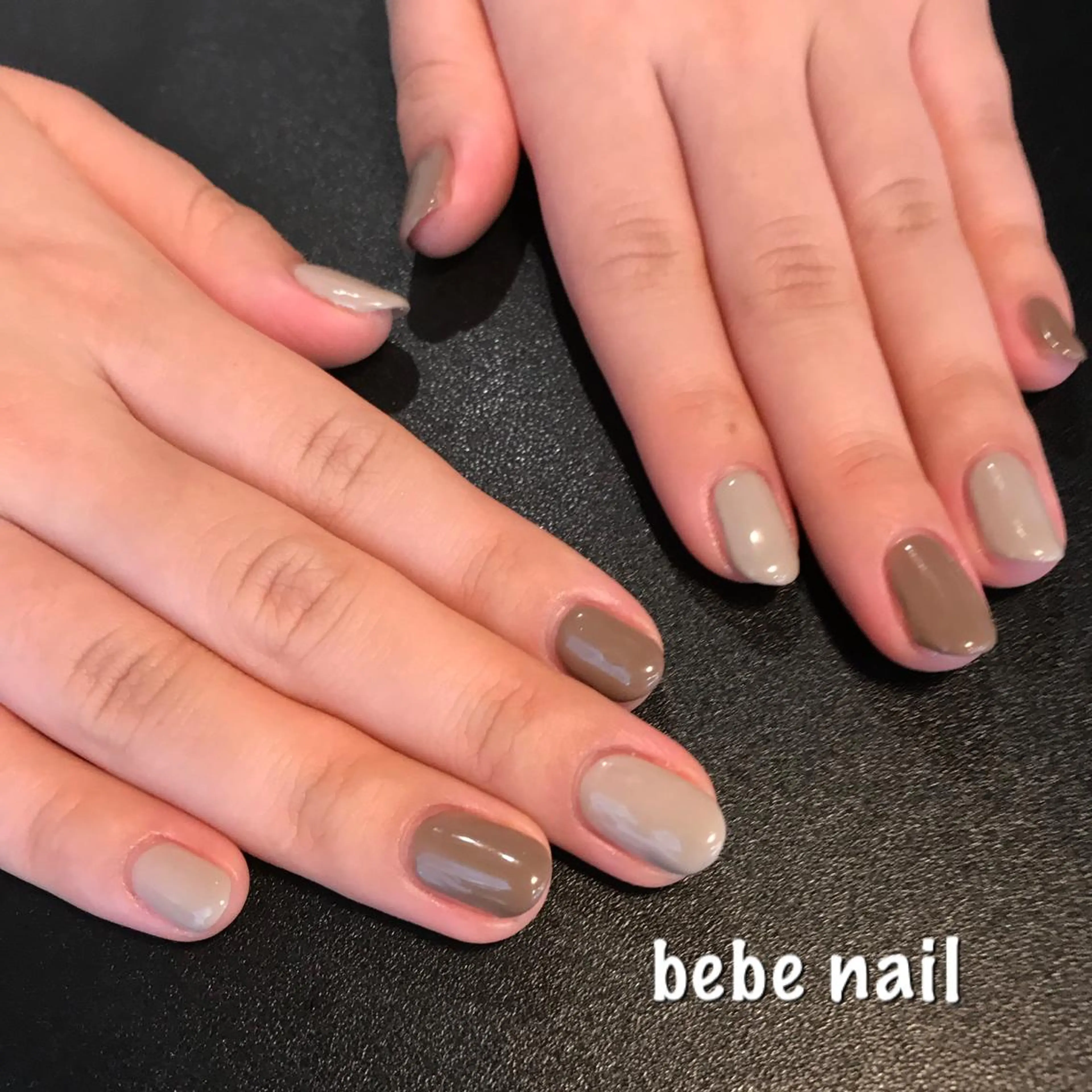 ネイル ジェルネイル ワンカラーネイル パラジェル Ann nailのネイルデザイン