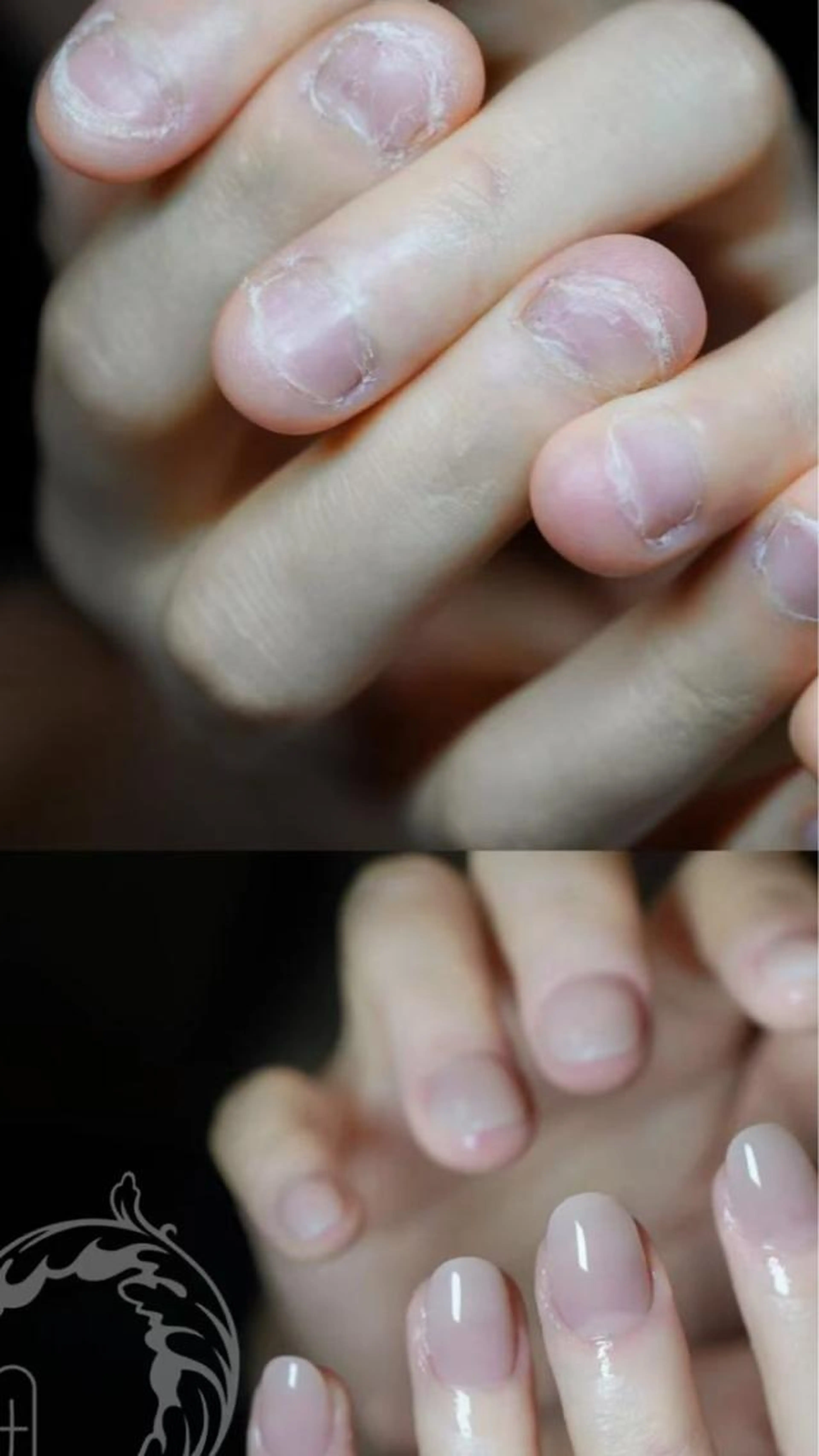 💅深爪,噛み爪矯正💖ワンカラー💕マグネット🧲フラッシュ🩵カラー1000種類以上📣の写真