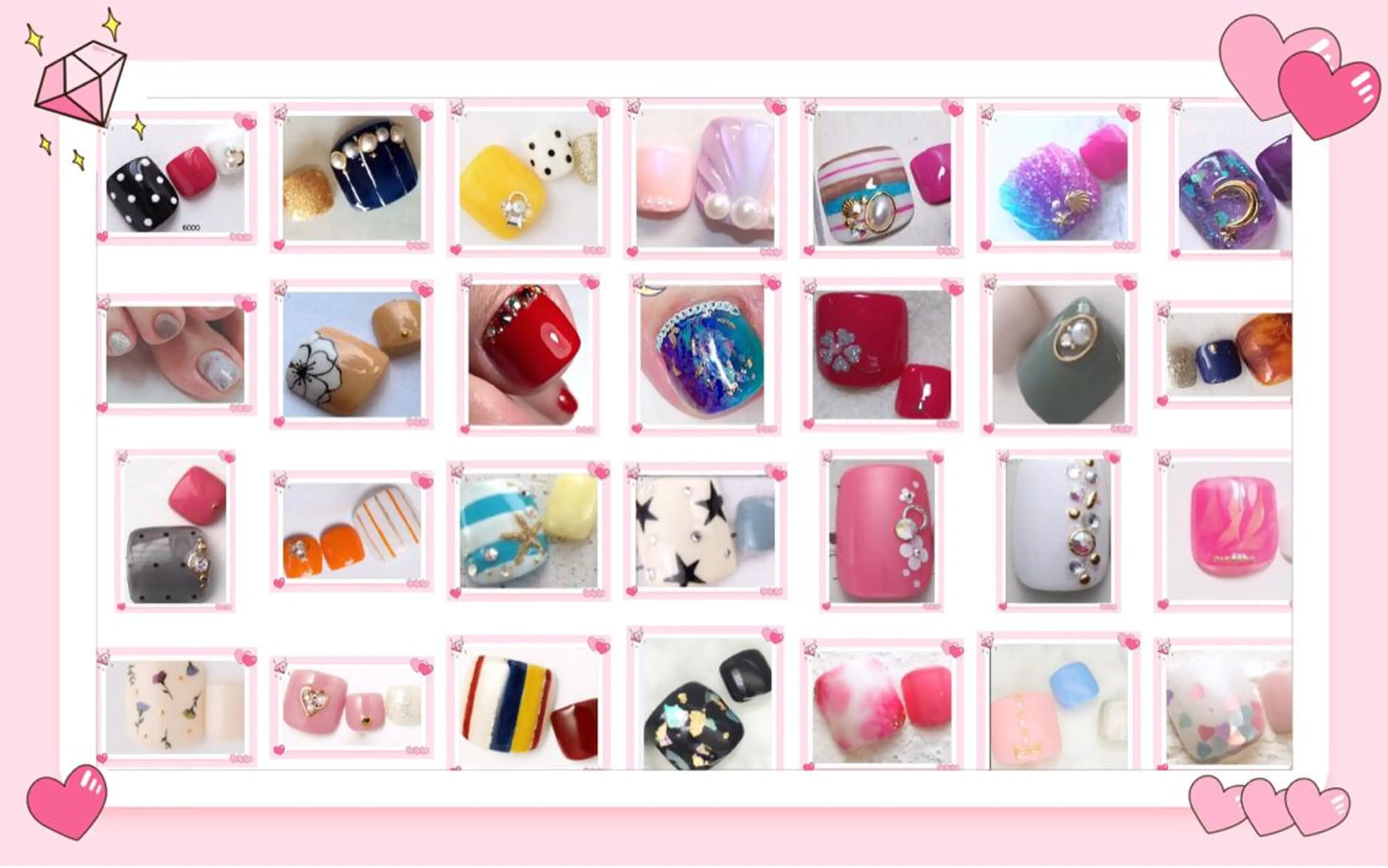 ネイル ラベンダー💖日暮里 ルル💖ネイルのネイルデザイン