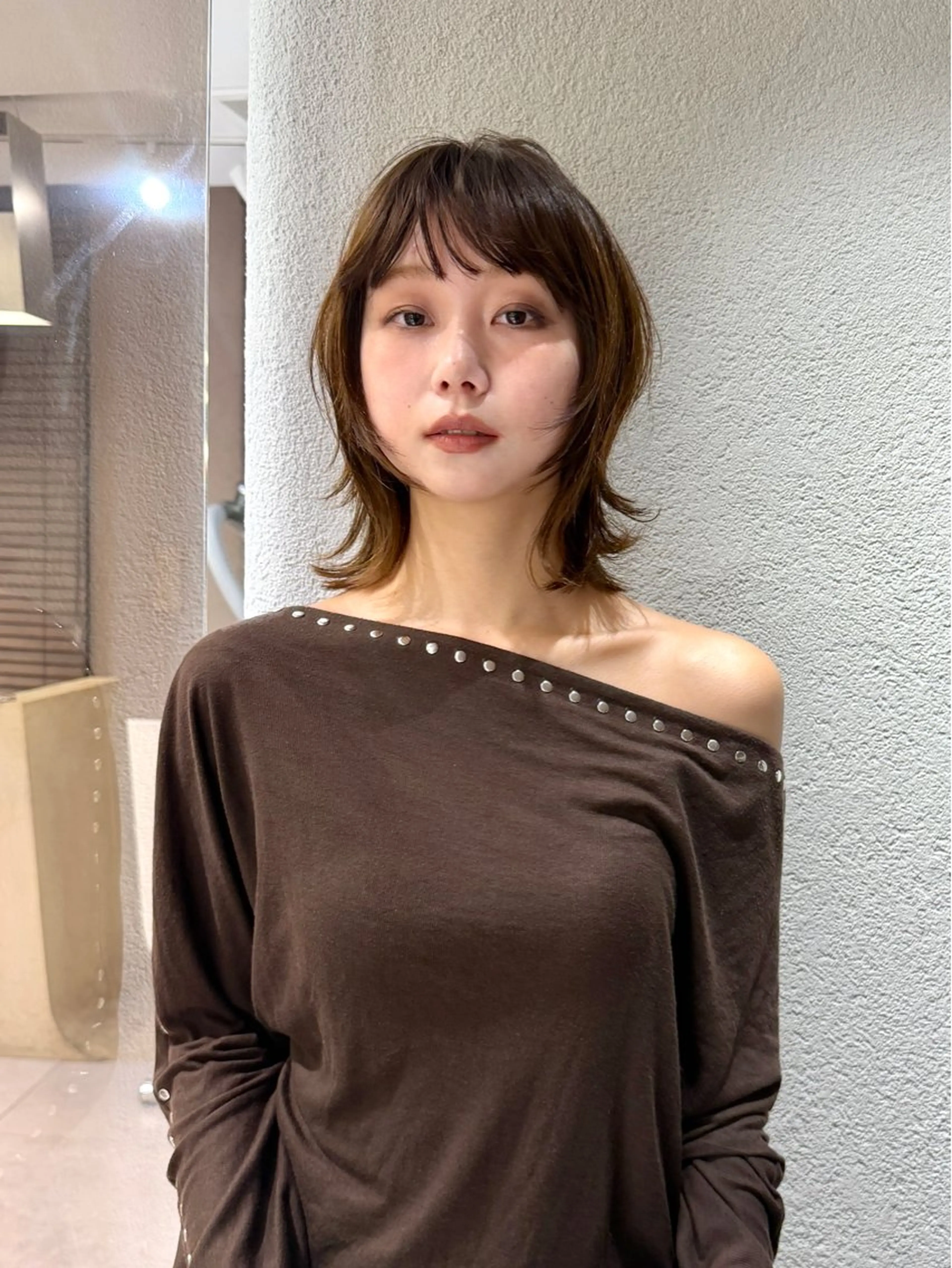 ショート ショートヘア ウルフカット rino🤍 恵比寿レイヤーカットのヘアスタイル