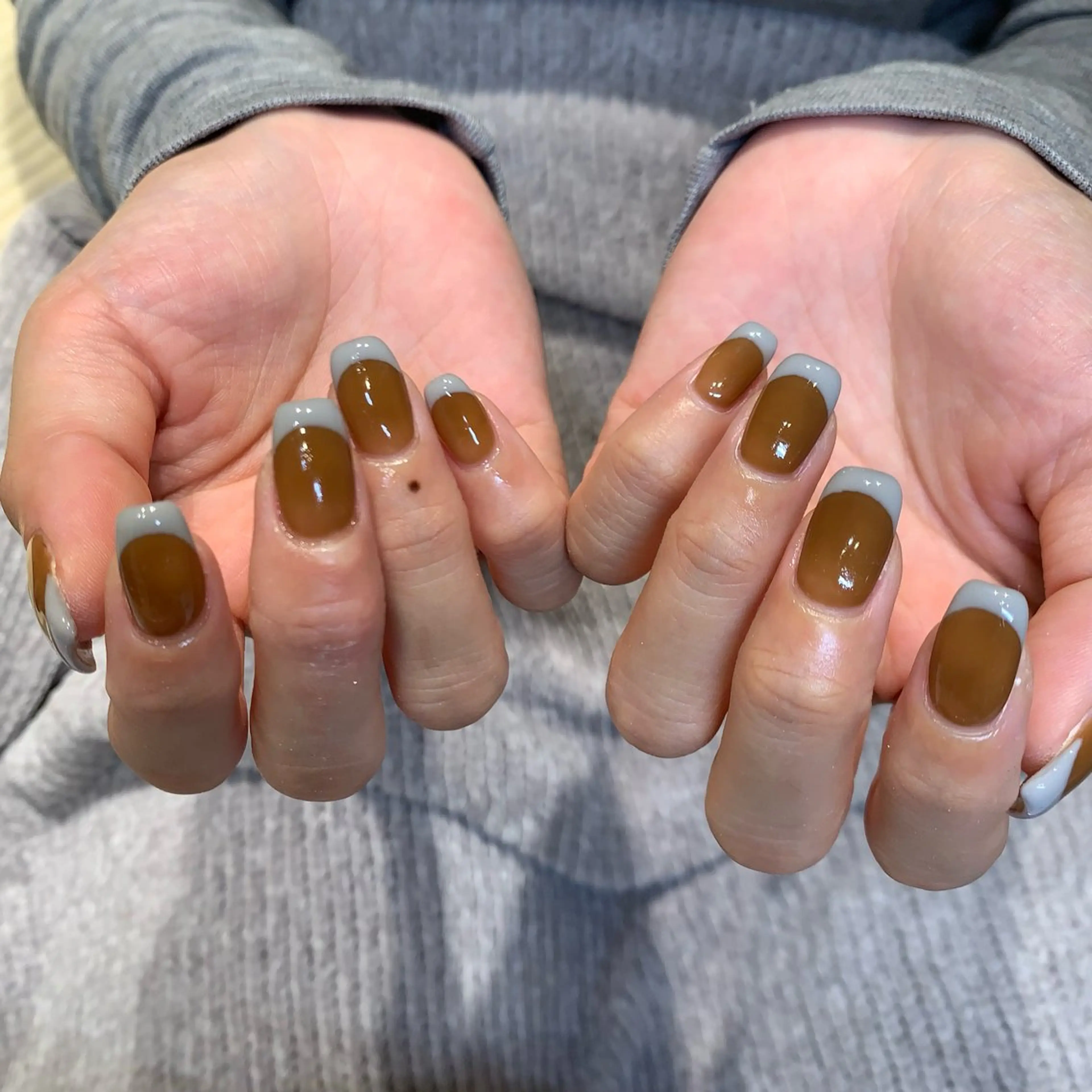 ネイル クリアネイル フレンチネイル nailAVANCE akariのネイルデザイン