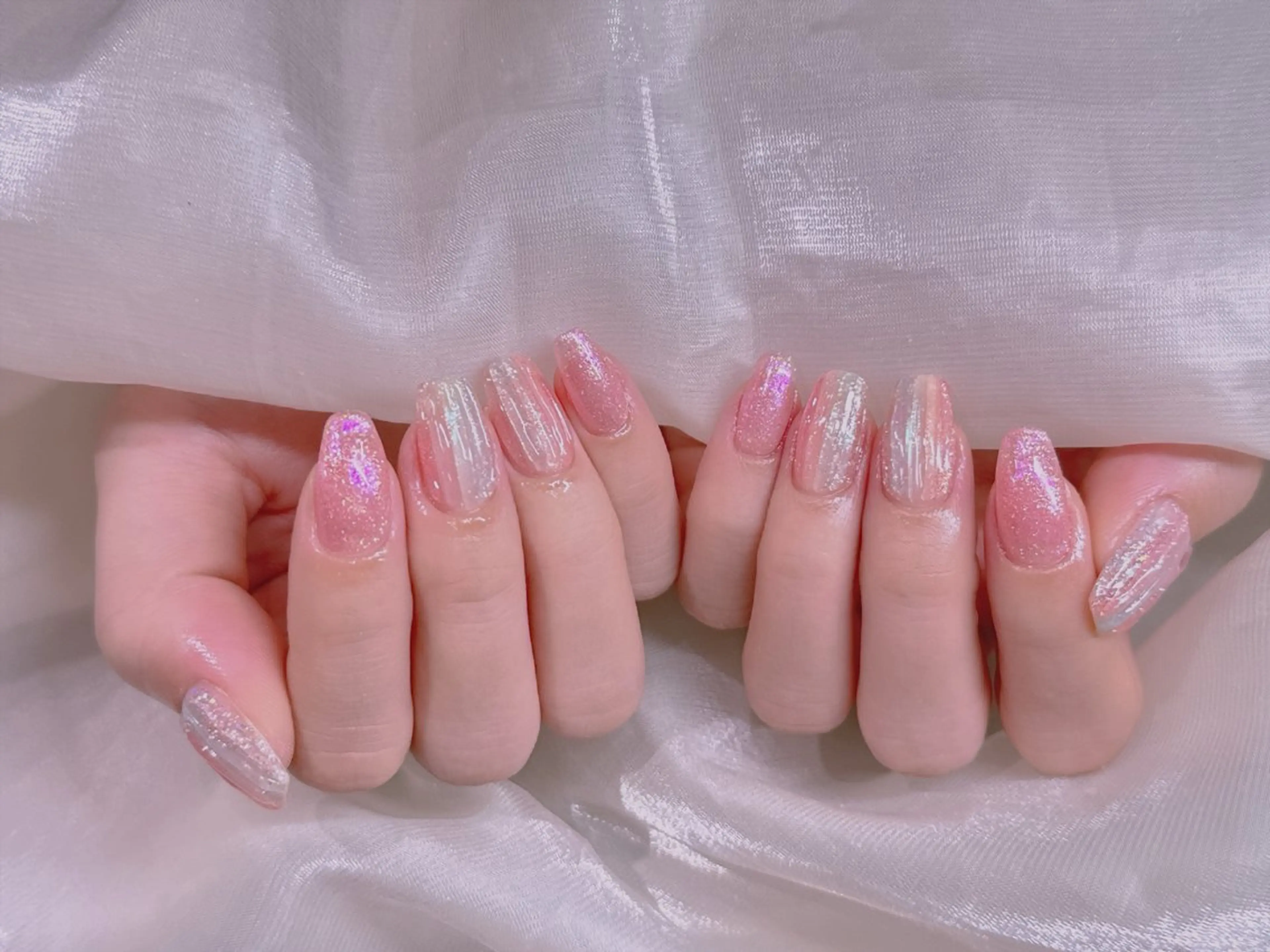 ネイル ハンドネイル 長さだし専門店 M2　rikaのネイルデザイン