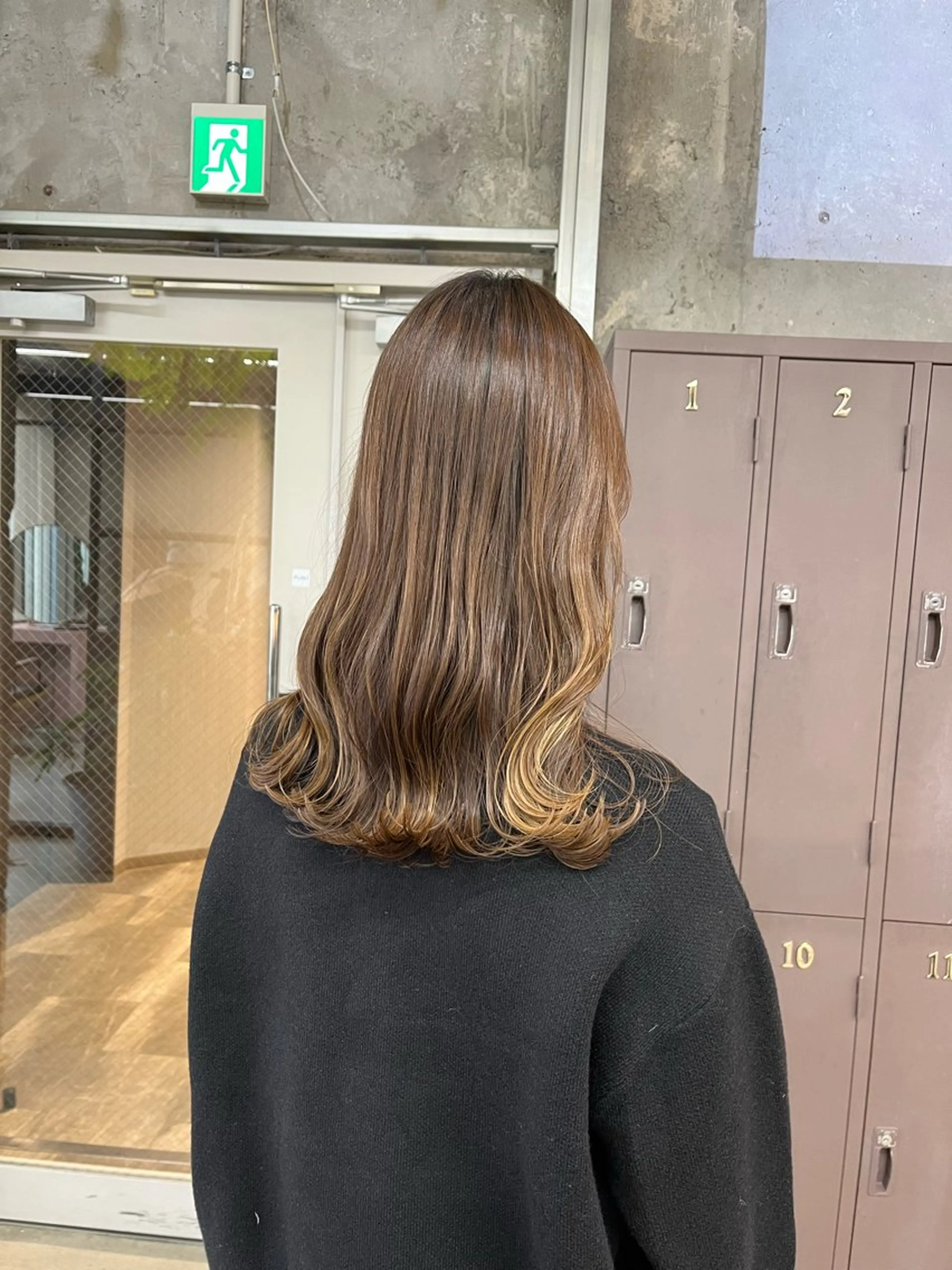 ミディアム カラー ベージュカラー カット ヘアカラー 小木曽智美 /ボブ/ショートのヘアスタイル