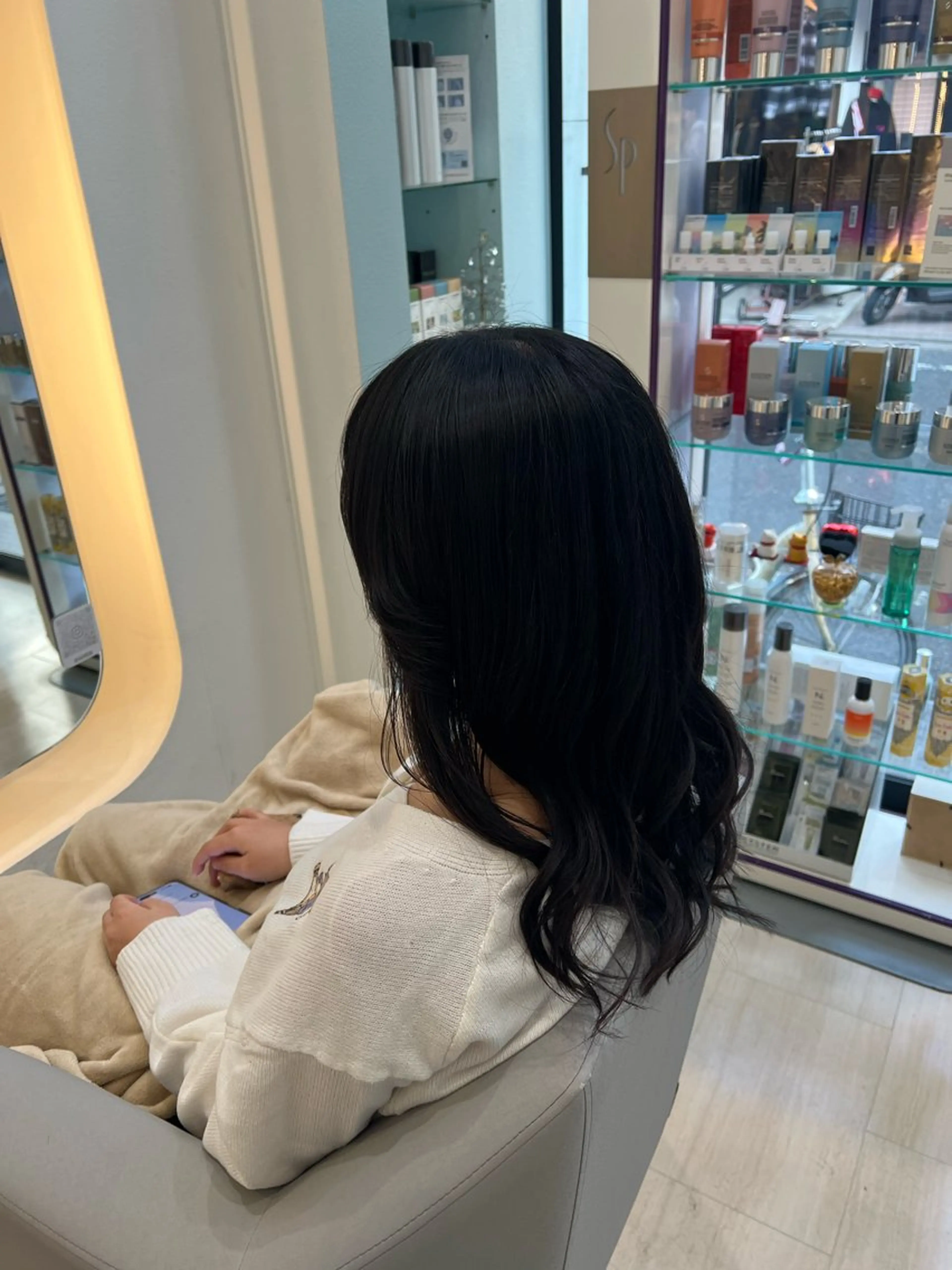 ミディアム カット 堀井 凌平のヘアスタイル