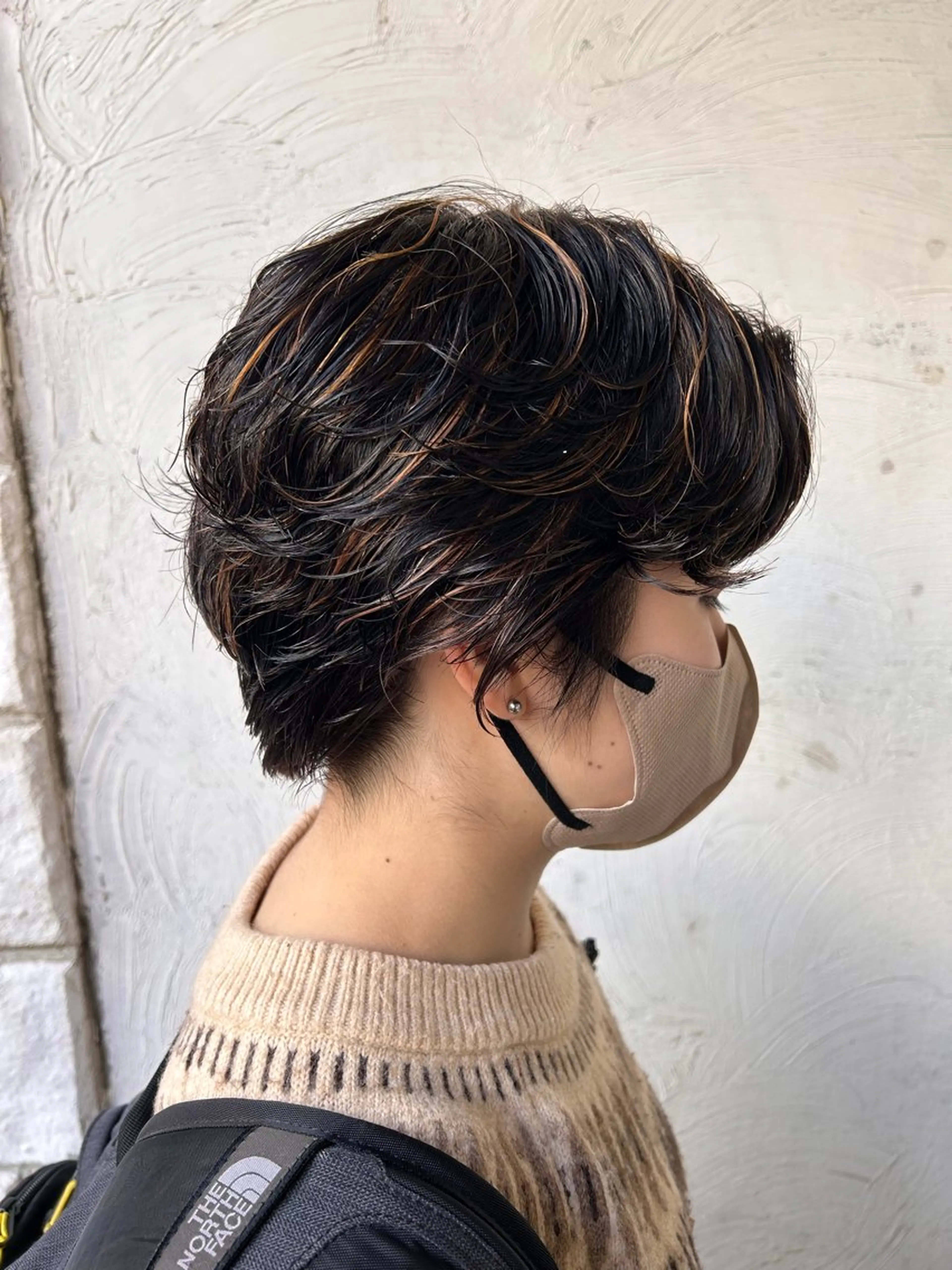 ショート カラー パーマ お任せヘア☘️☘️ 及川渚のヘアスタイル