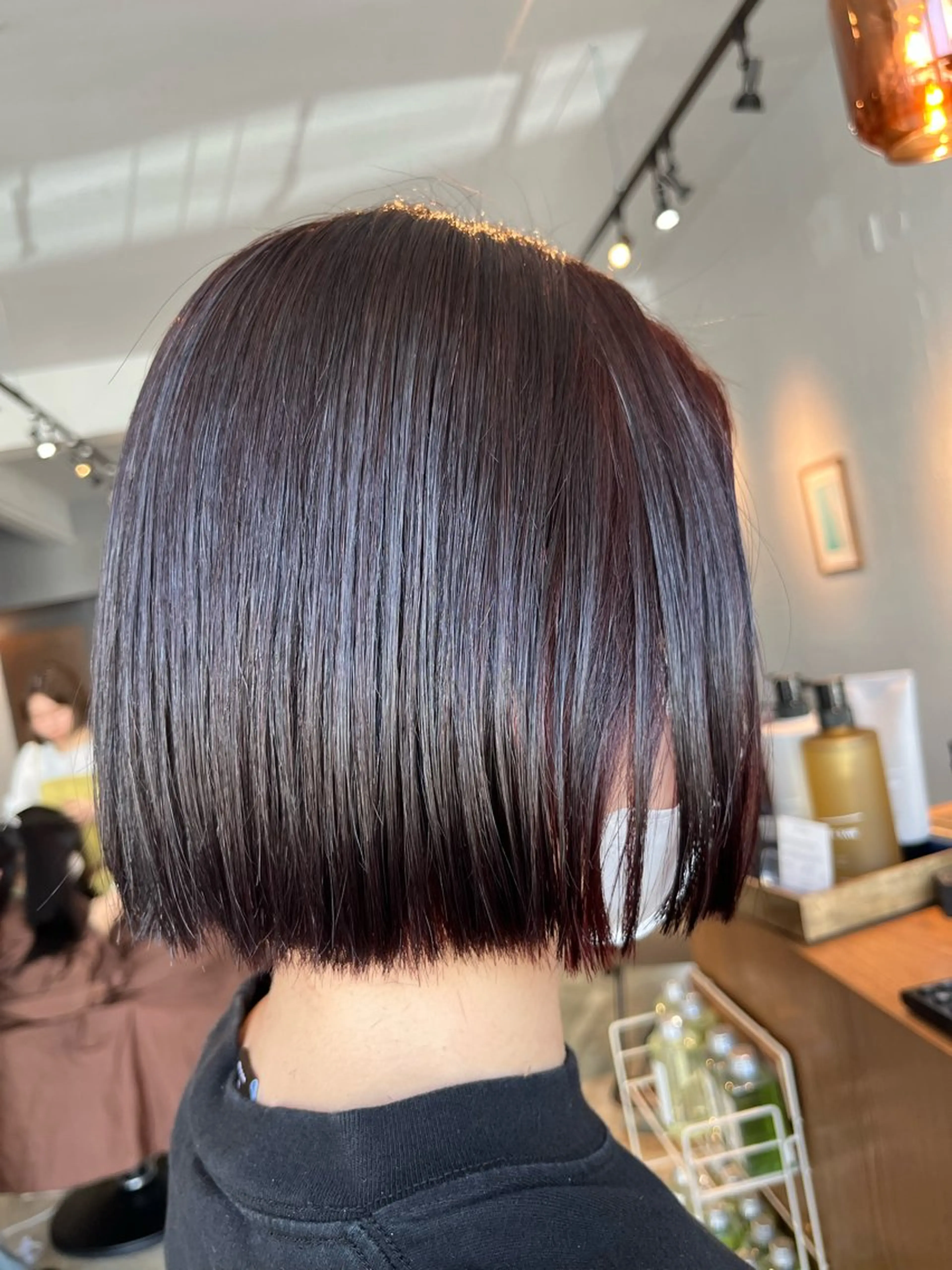 ショート 山口 真里亜のヘアスタイル