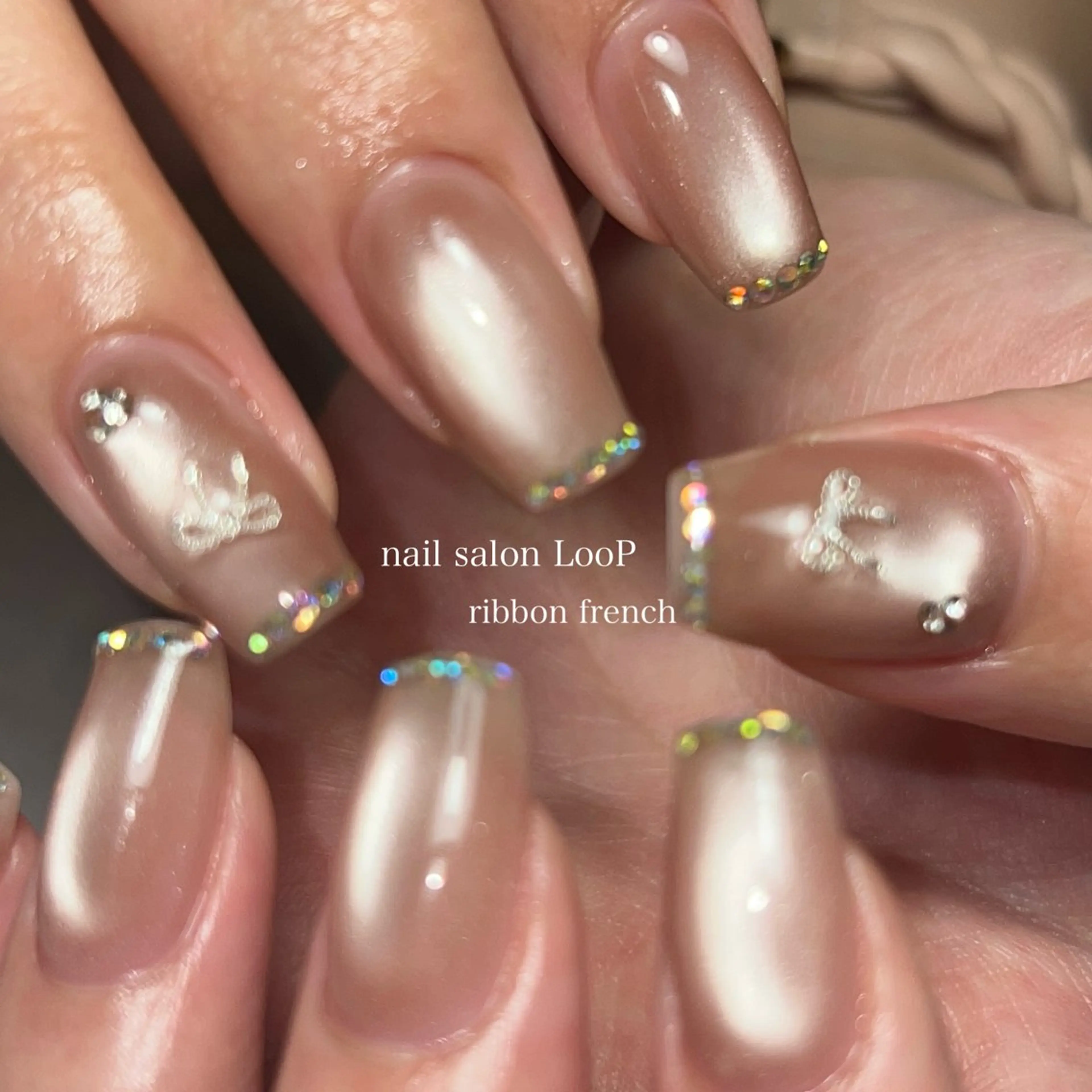 ネイル ハンドネイル LooP riho / nuanceのネイルデザイン