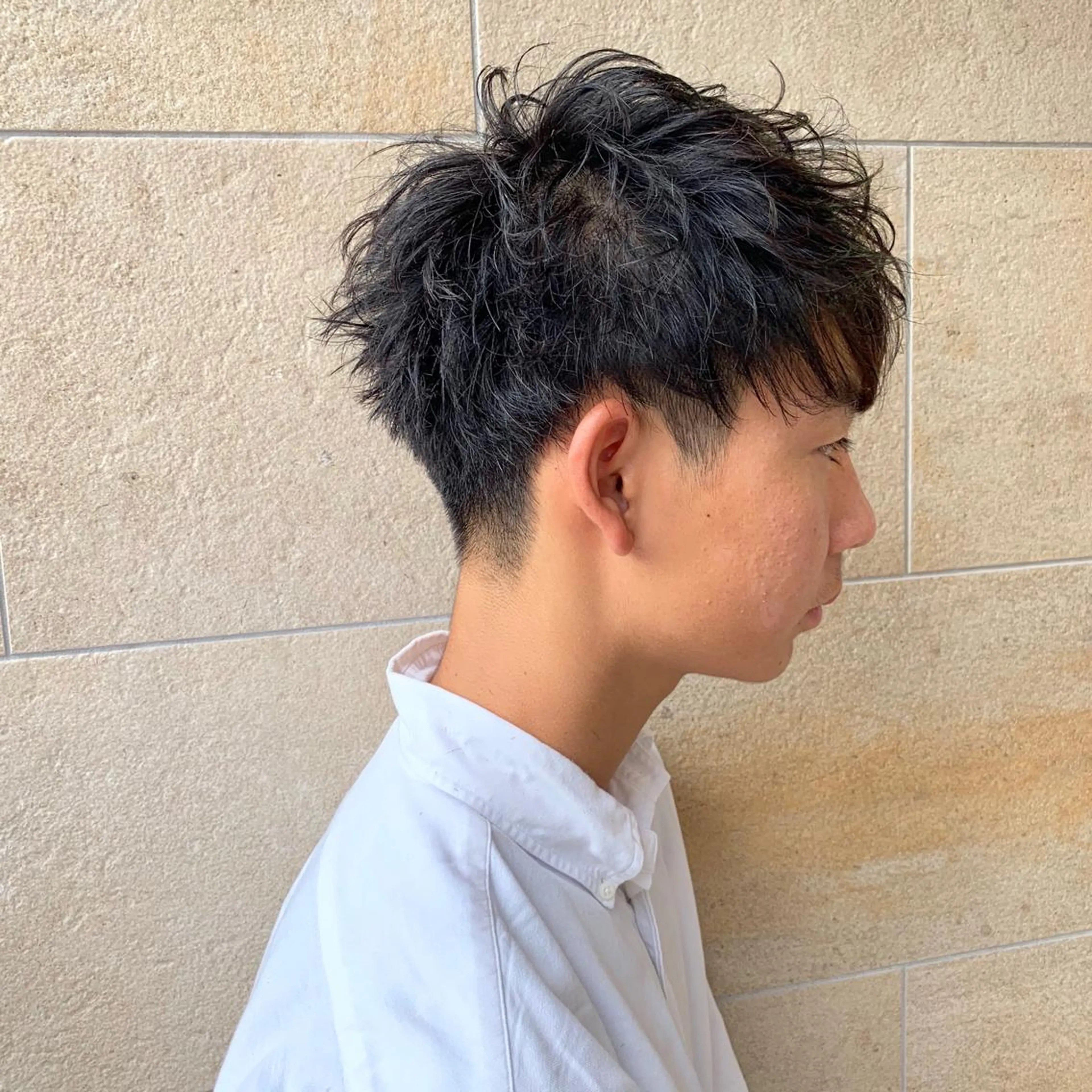 ショート メンズ マッシュ ショートヘア カット Vir by browのヘアスタイル