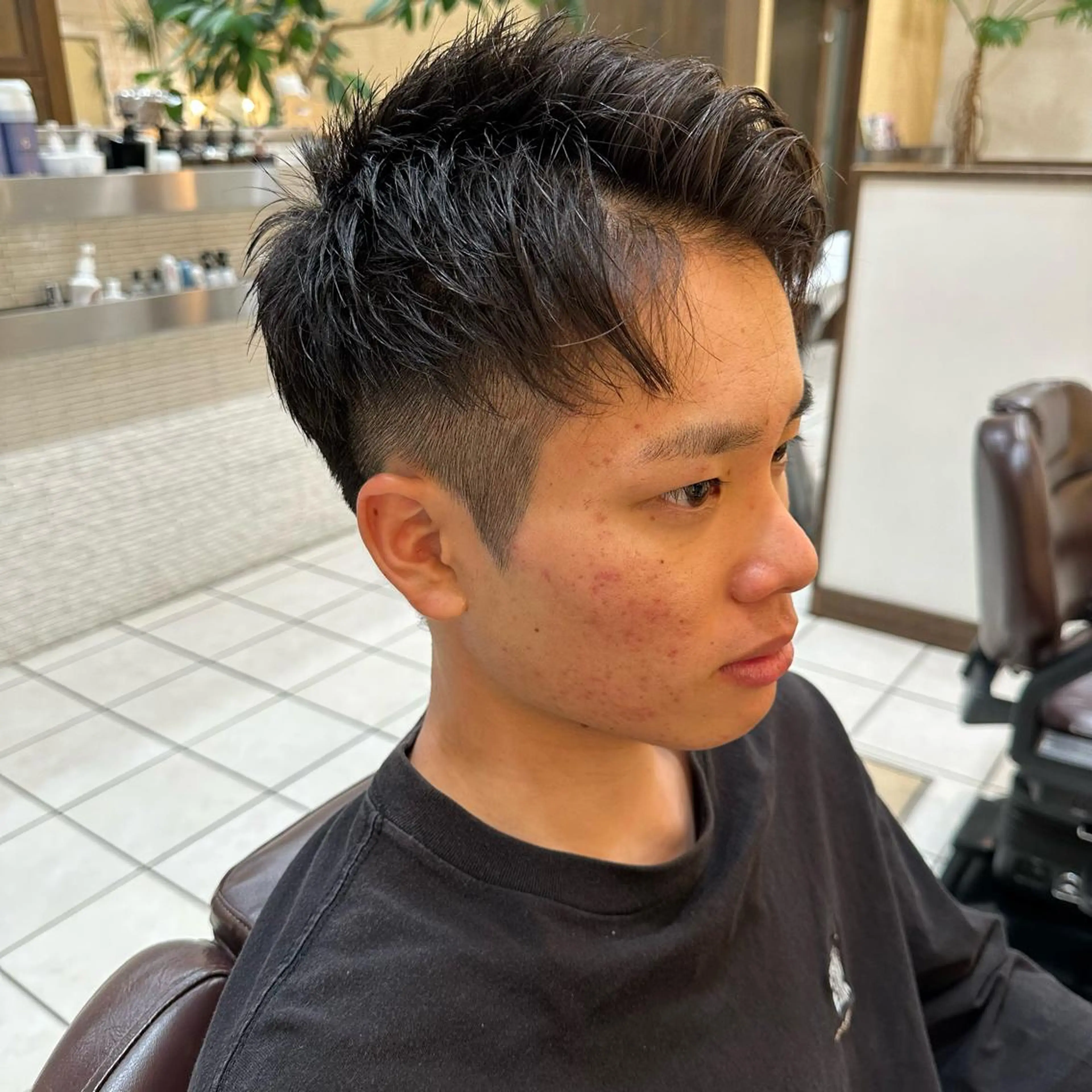 パーマ メンズ 鈴木 レナのヘアスタイル