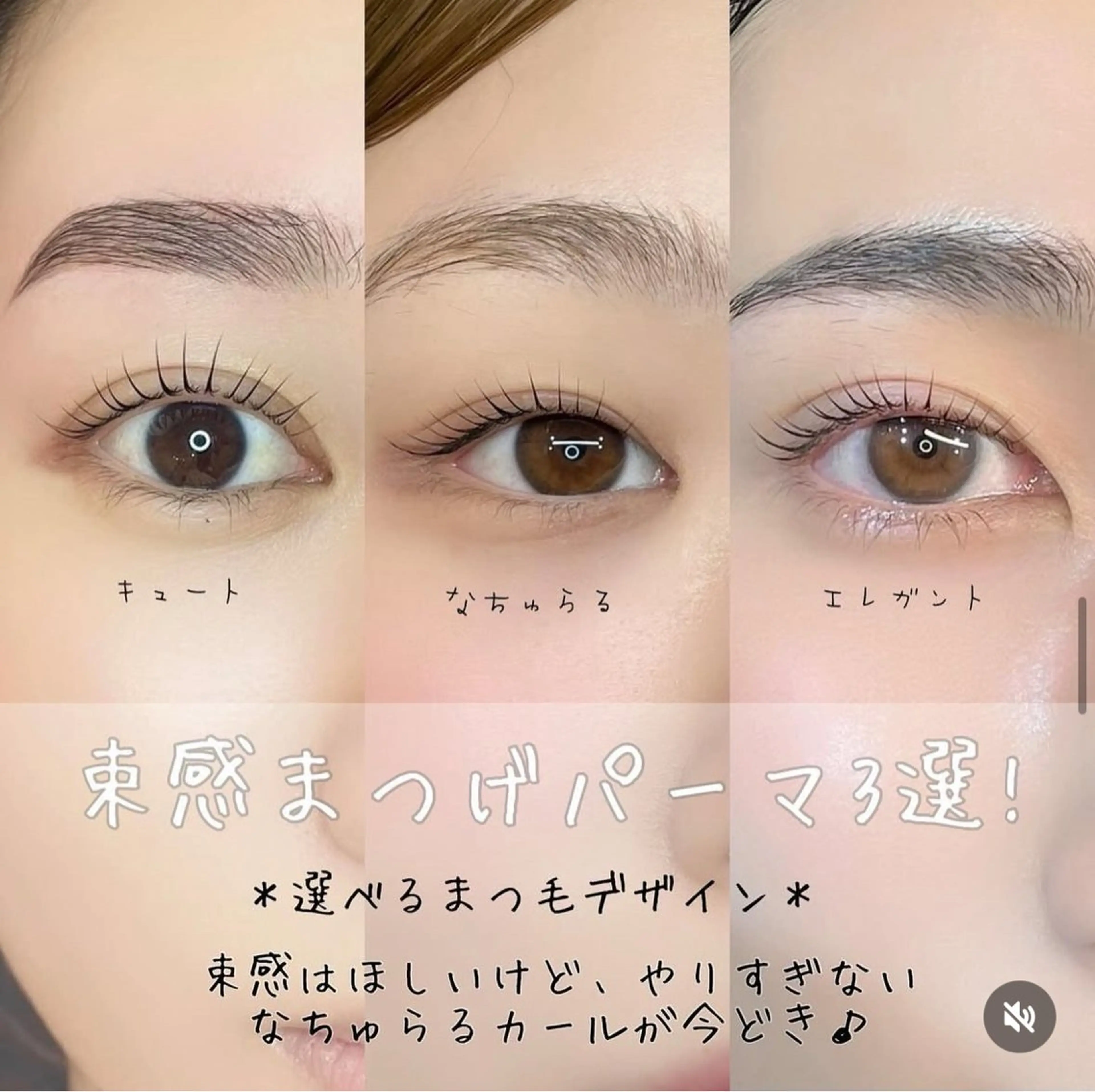 HBL＋まつ毛パーマ(上)の写真