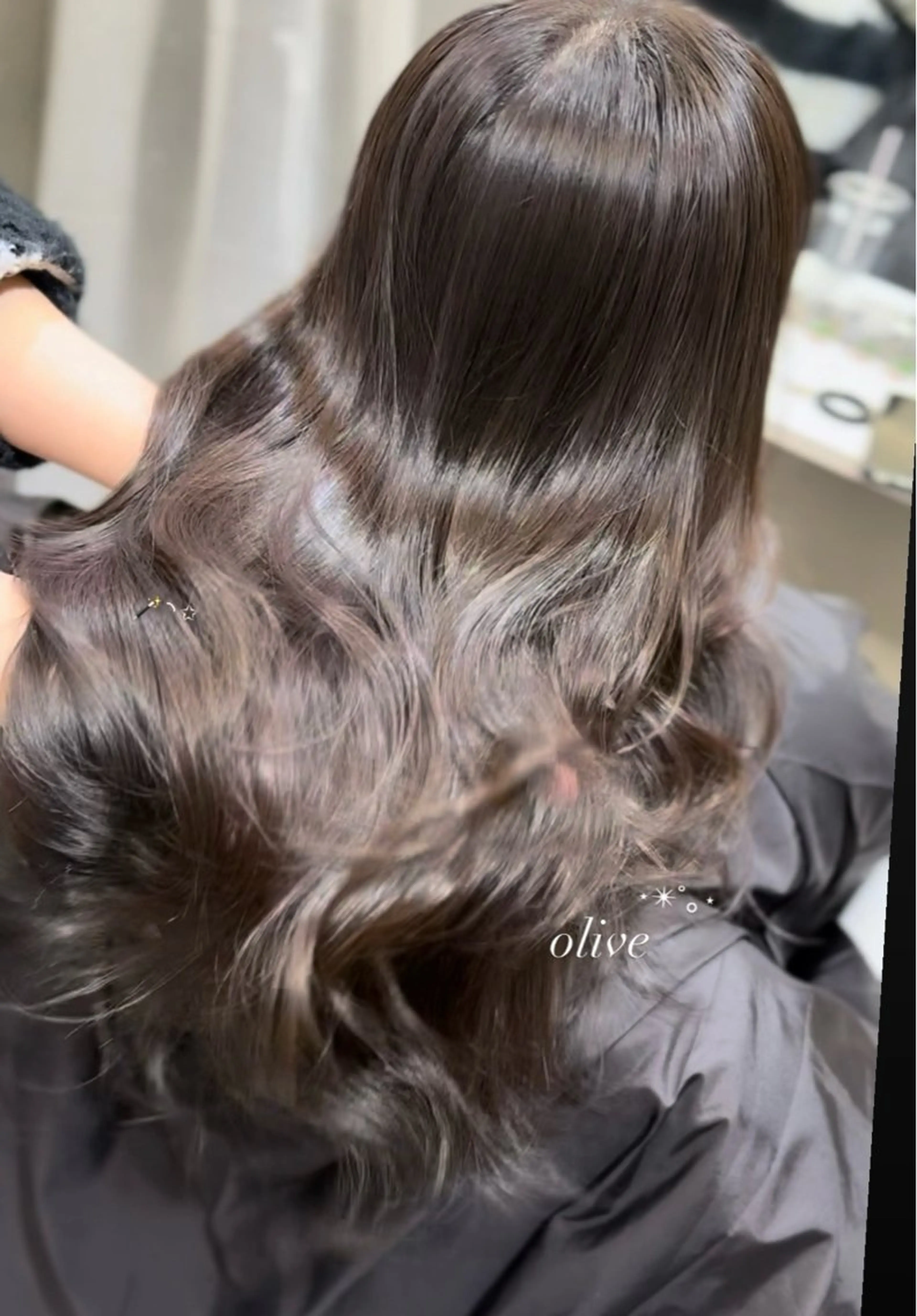 ‎◻️カット➕カラー➕髪質改善カシミヤトリートメントの写真