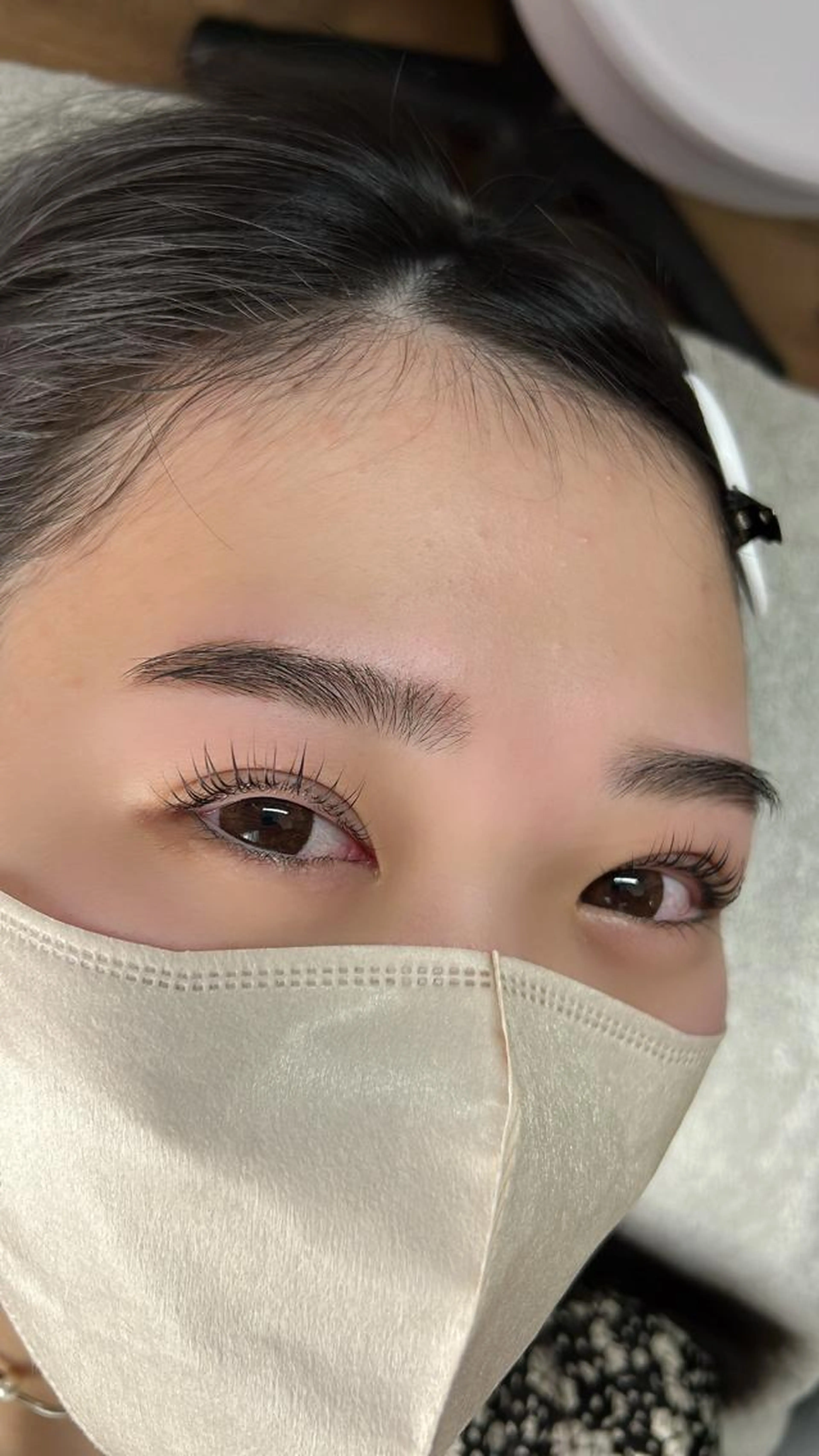 《4月♥️限定SALE》パリジェンヌ＋美眉ワックス脱毛♡描き方レクチャーも丁寧にお伝えさせていただいております♪の写真