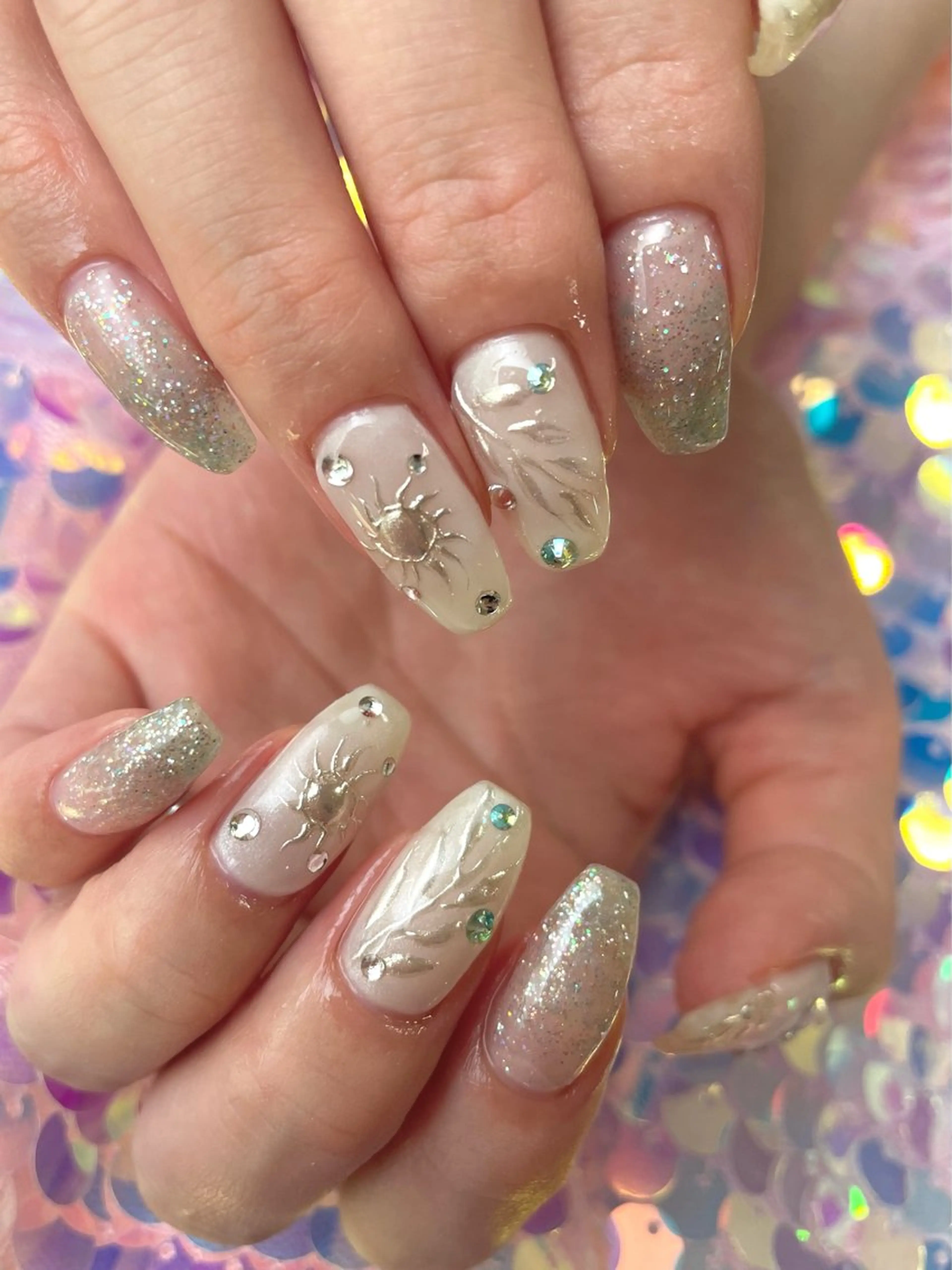 ネイル MADDYNAILS ✴︎柏痛ネイルのネイルデザイン