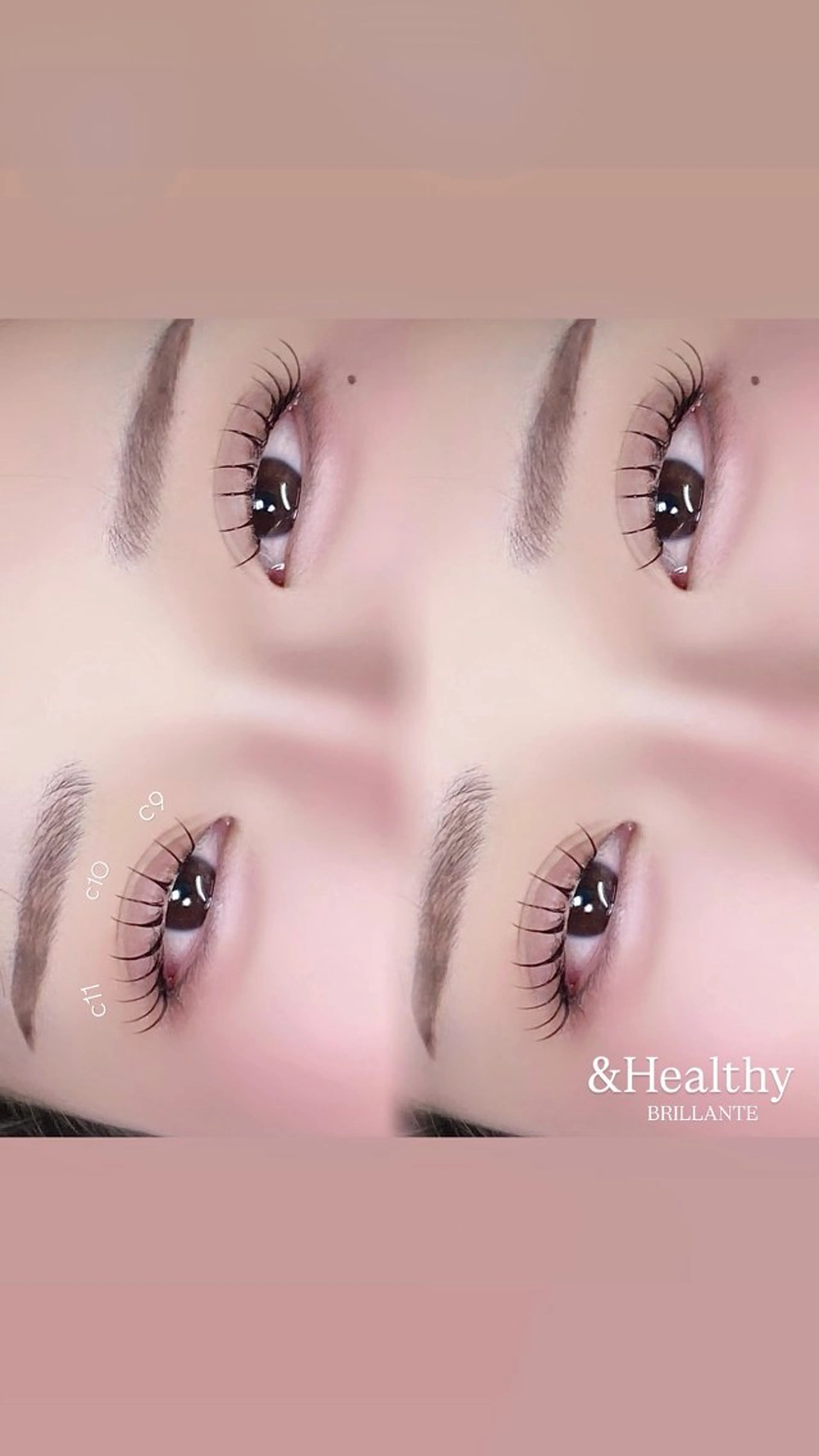 マツエク・マツパ マツエク BRILLANTE 🎀のマツエク・マツパデザイン