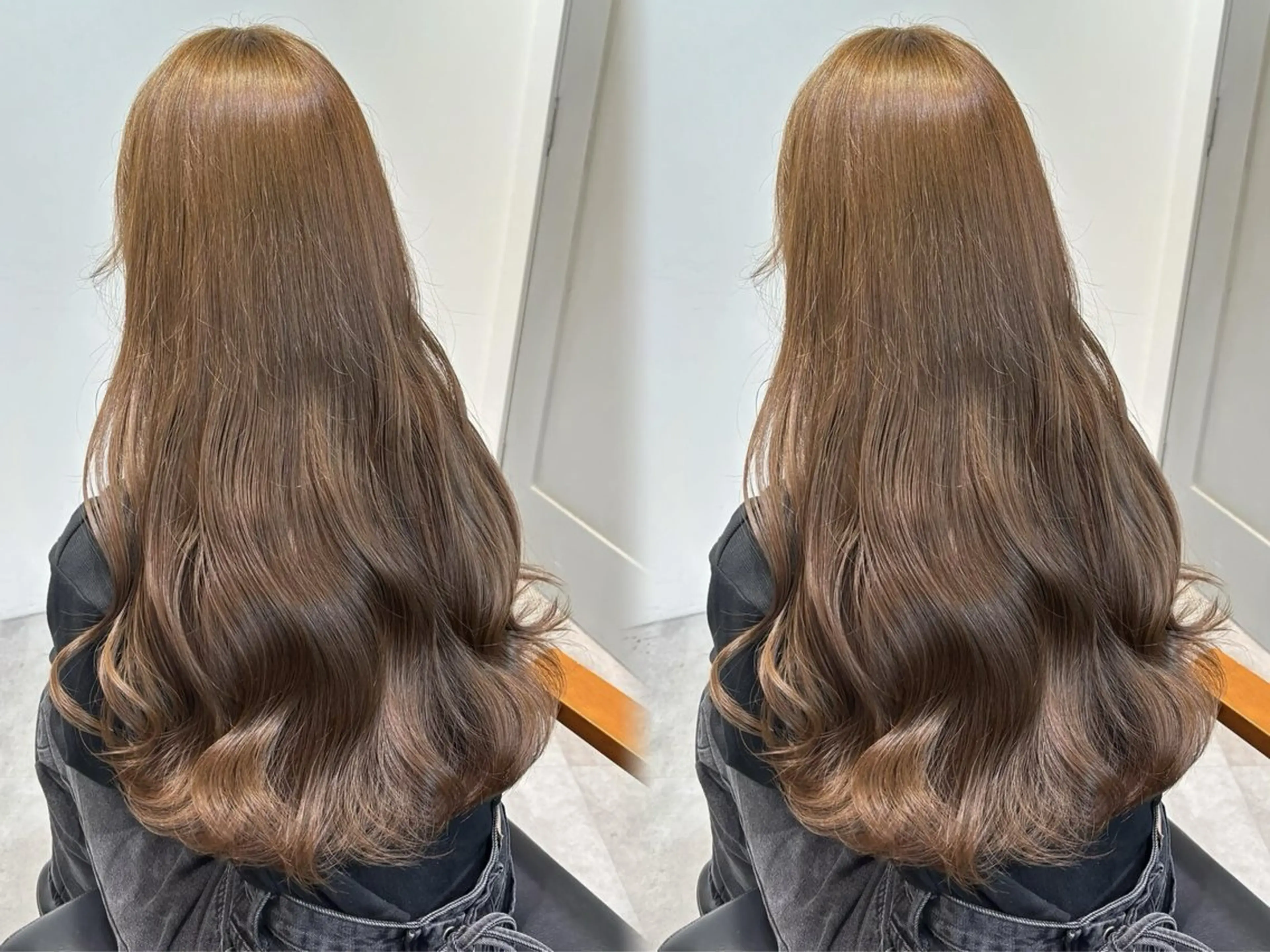 ロング ヘアカラー トリートメント 艶モテカラー miku🏳️‍⚧️のヘアスタイル