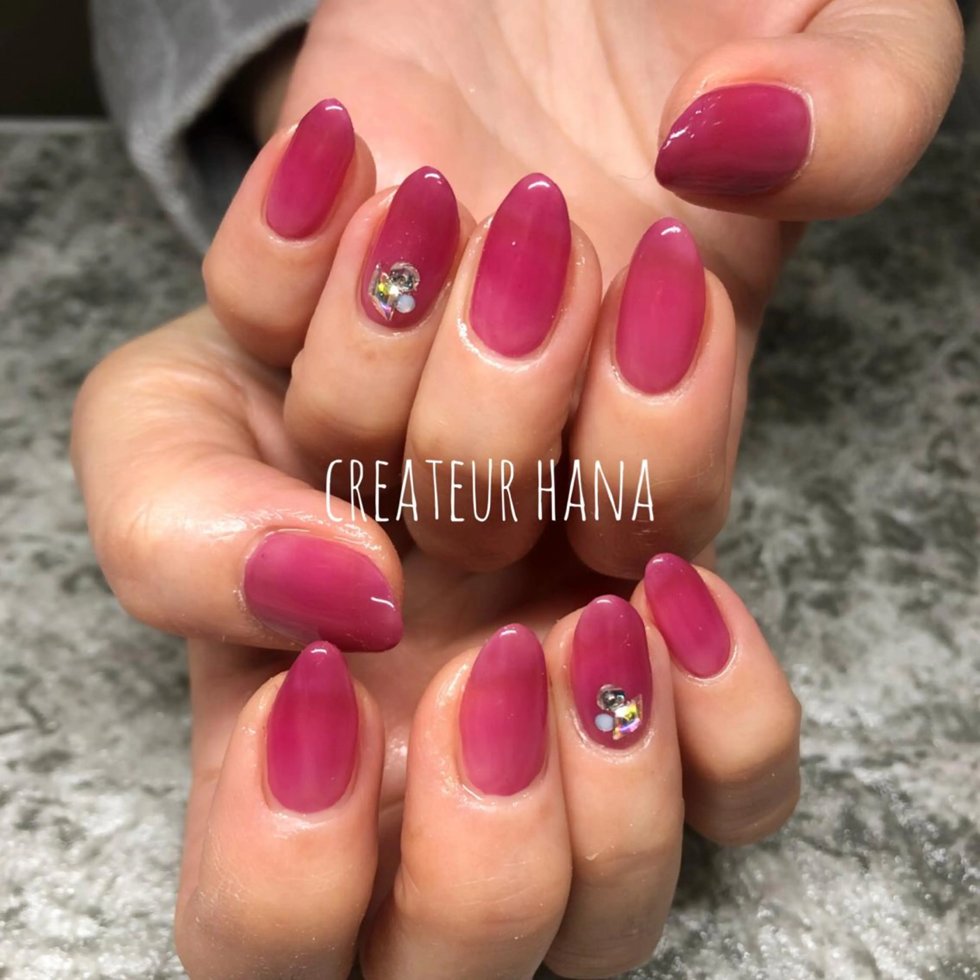 ネイル 三橋 結菜のネイルデザイン