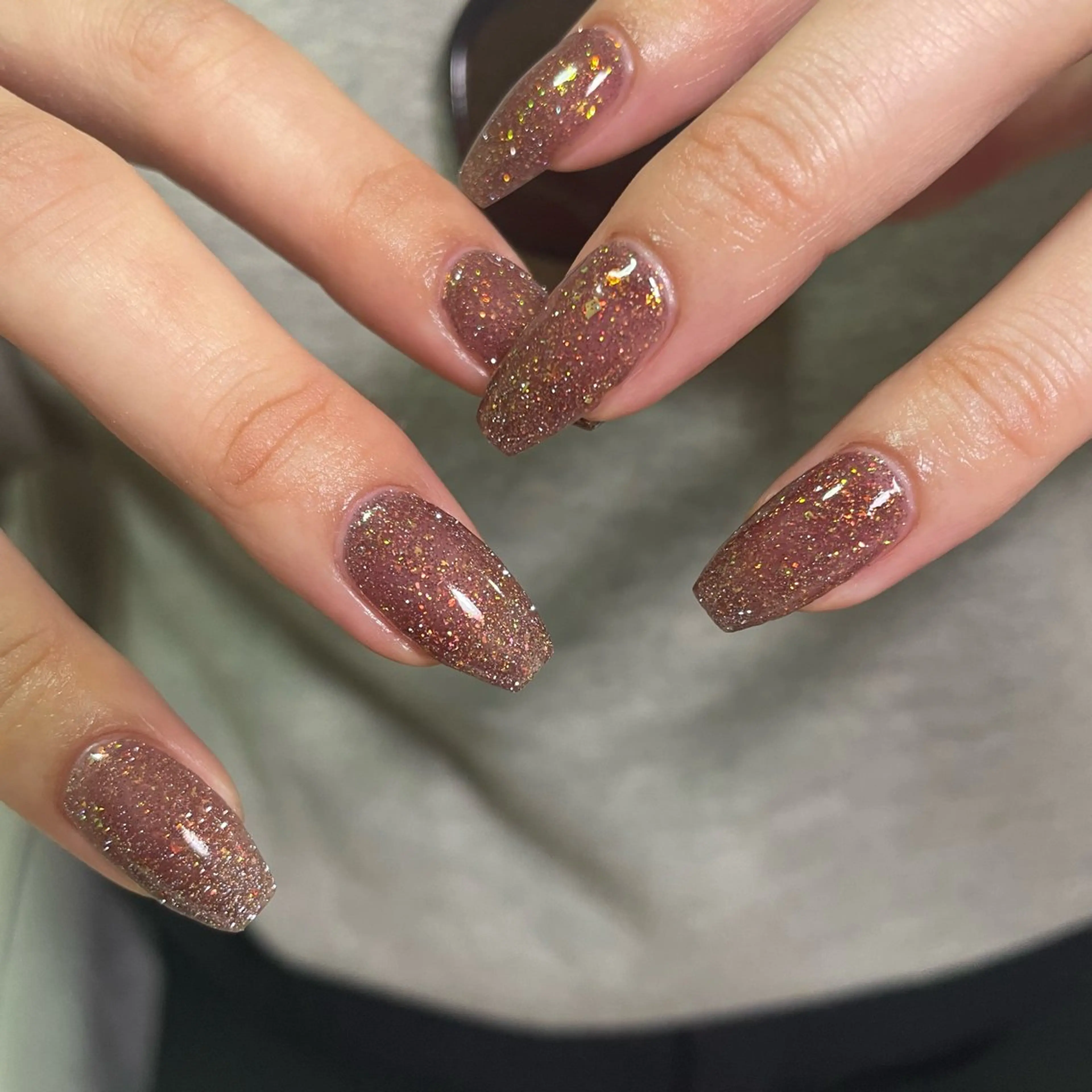 ネイル フラッシュネイル ワンカラーネイル ハンドネイル hazuki / Salon Biのネイルデザイン