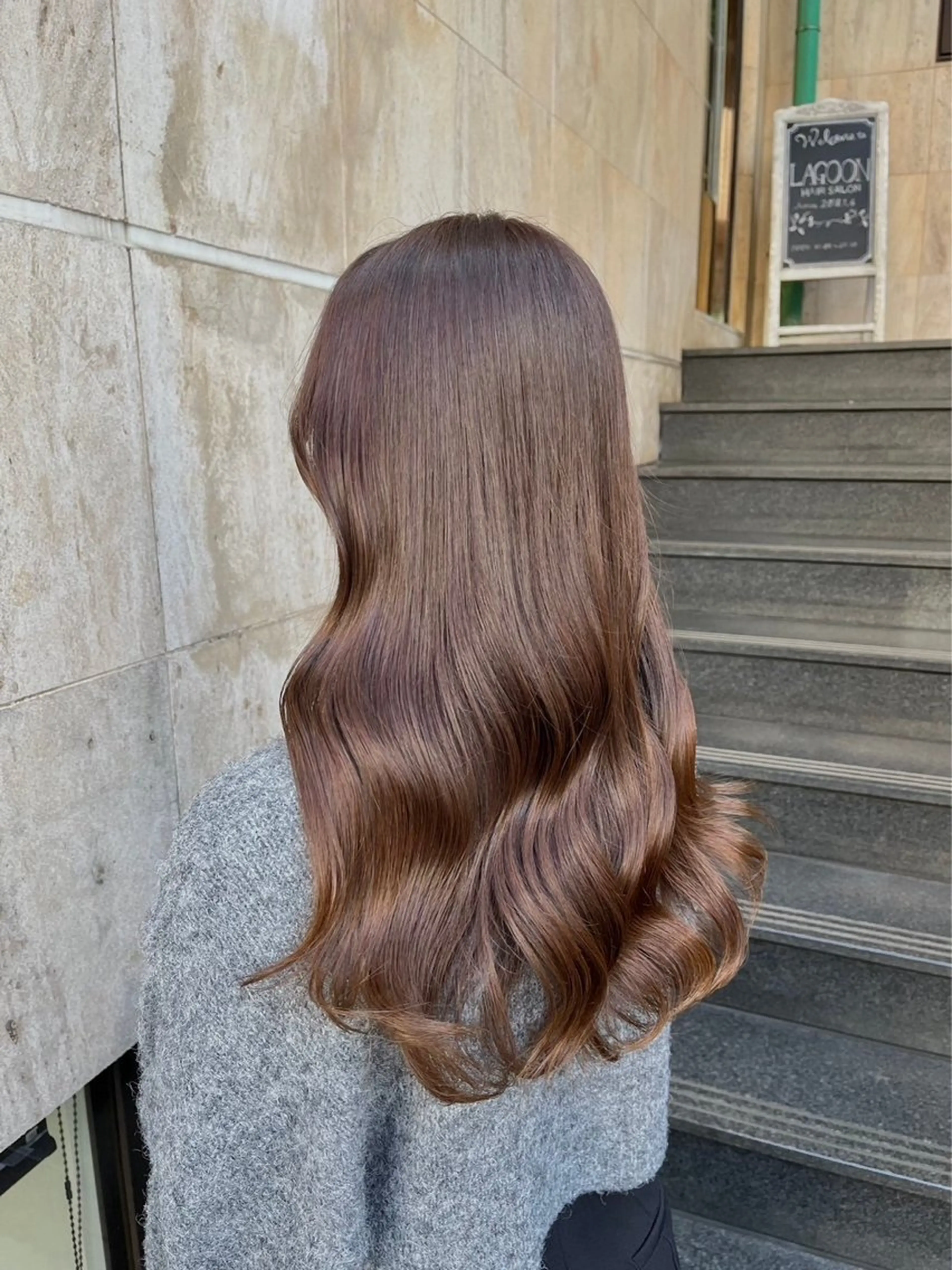 カラー 艶カラー🦖‎ 🤍SARAのヘアスタイル