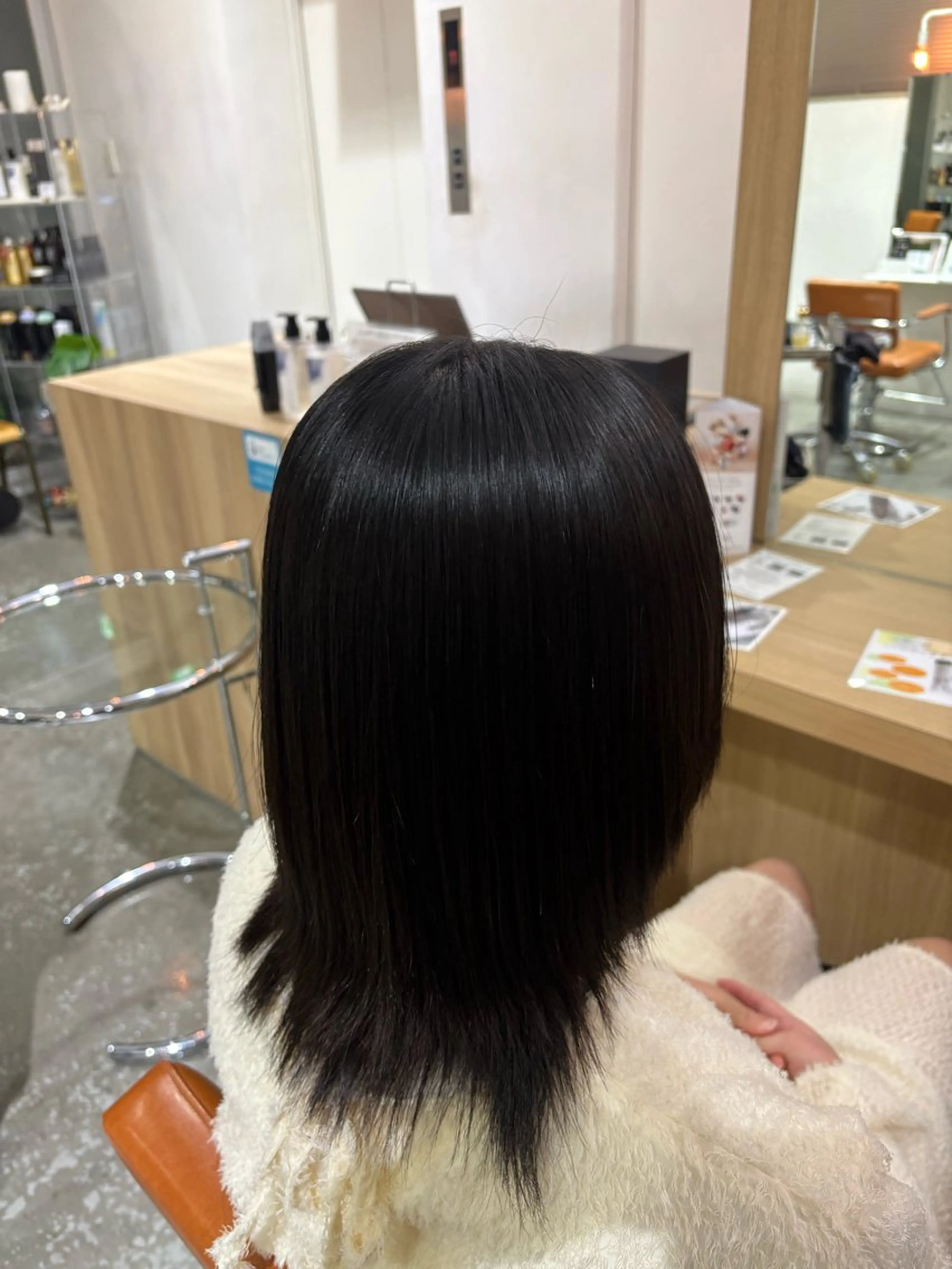 ミディアム レイヤーカット 恵比寿/髪質改善/ レイヤー/羽立蔵之助のヘアスタイル