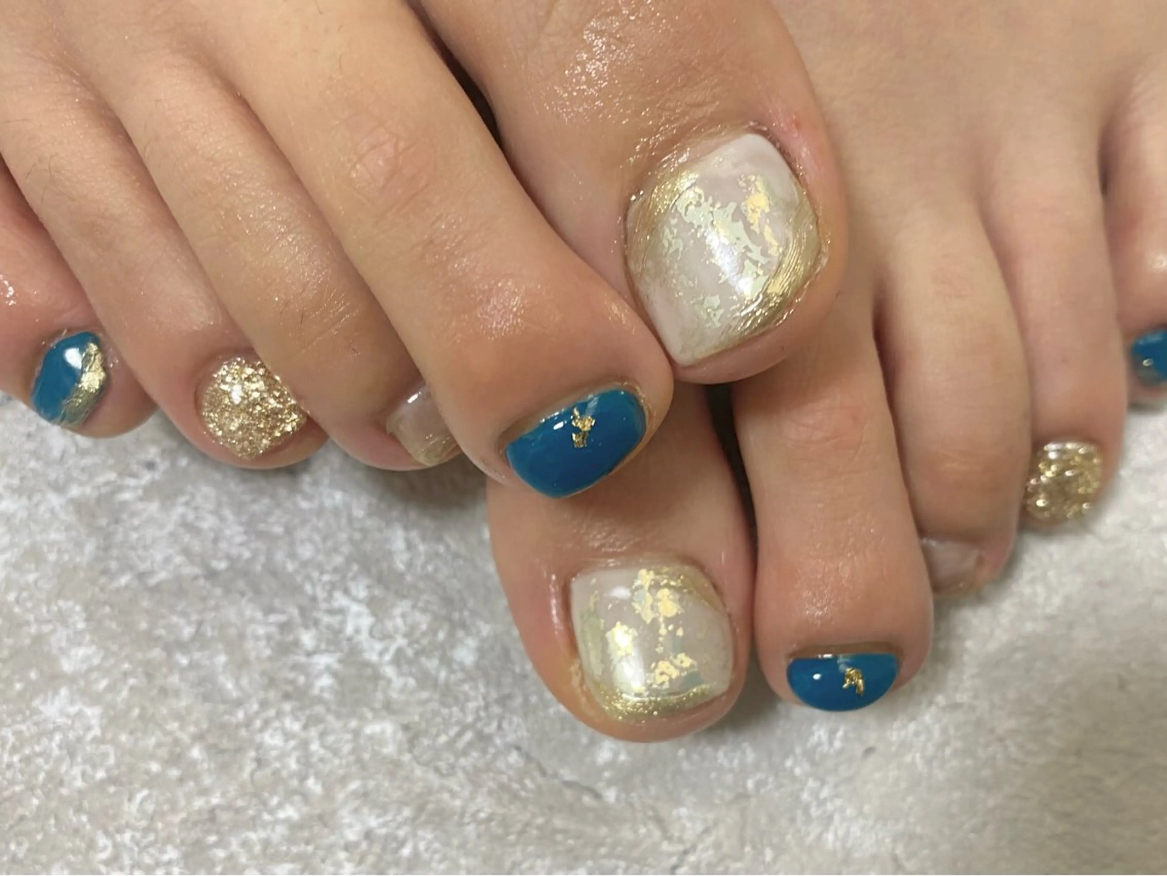ネイル フットネイル ëmma nail_ by chulaのネイルデザイン