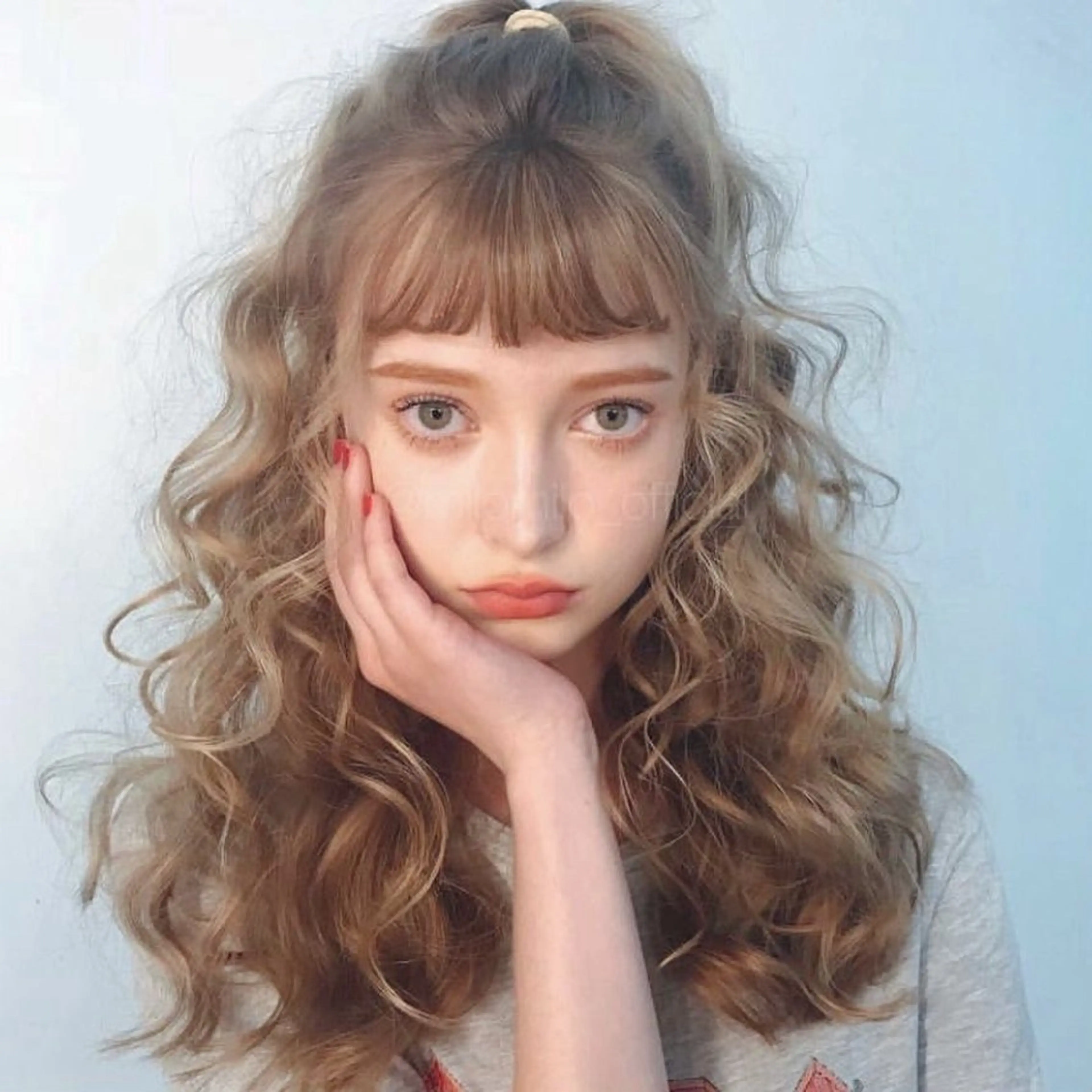 パーマ Elme所属・激安イージードリル 🔥平口はのんのヘアスタイル