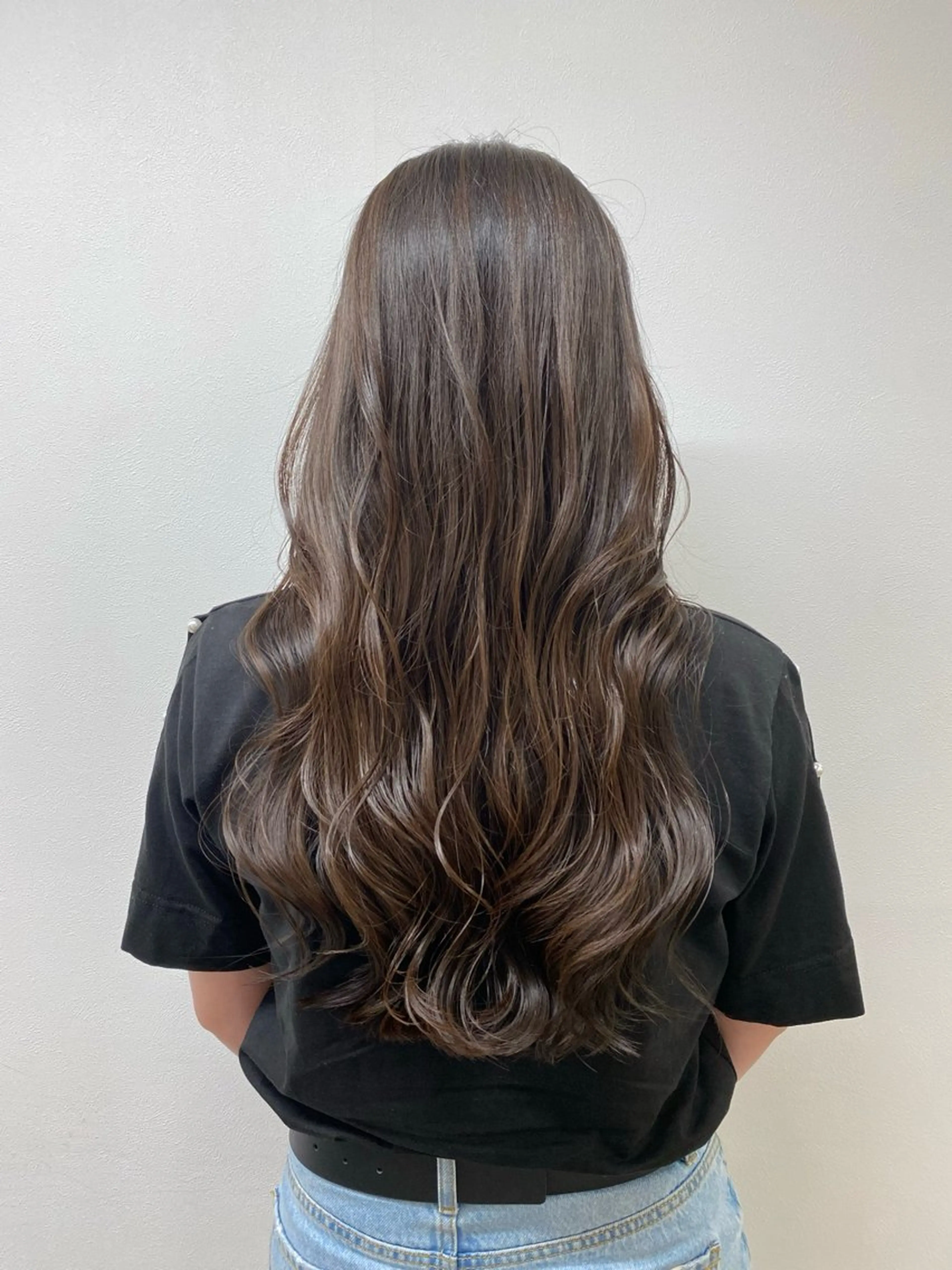 ロング カット パーマ 青木 裕のヘアスタイル