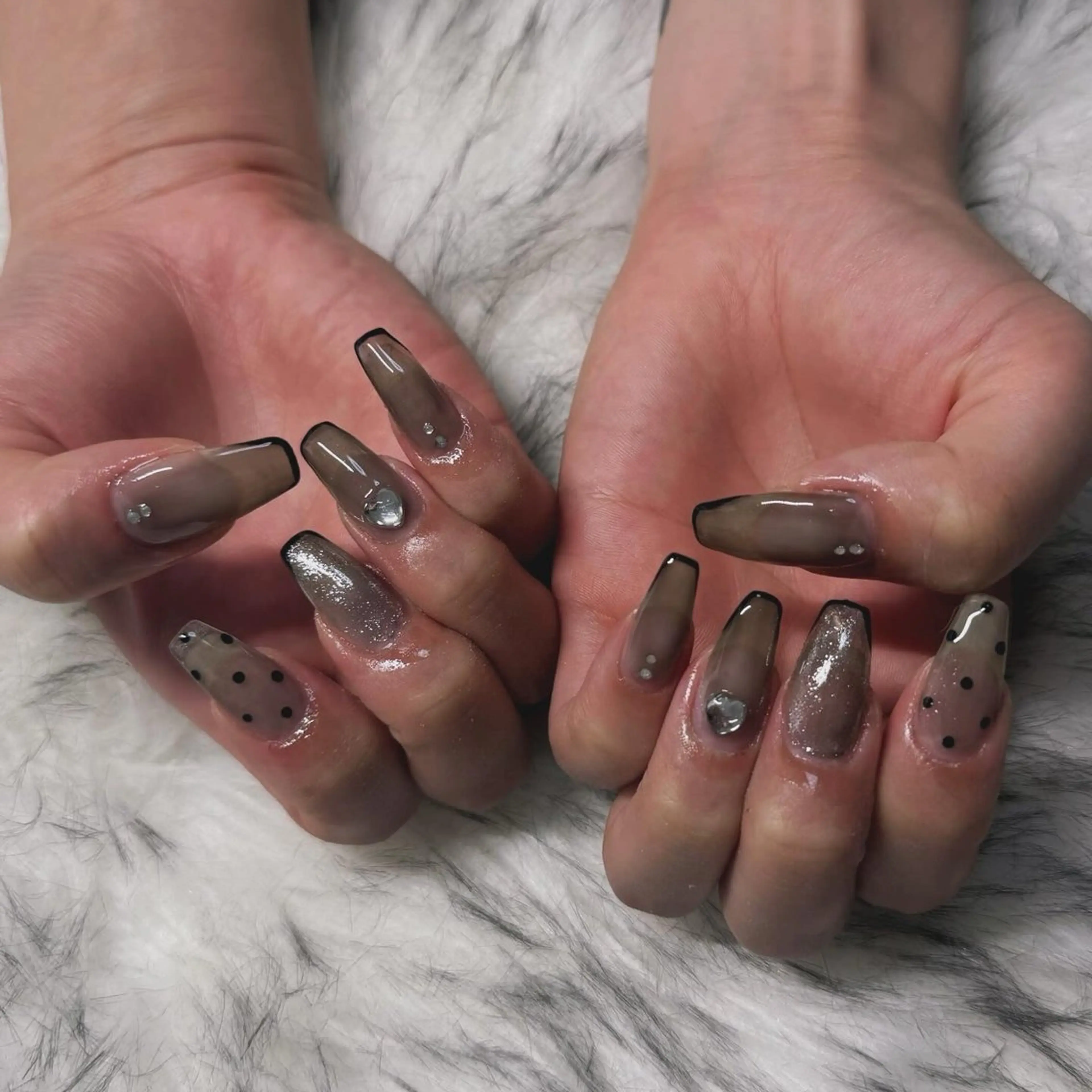 ロング ハンドネイル mao .のネイルデザイン