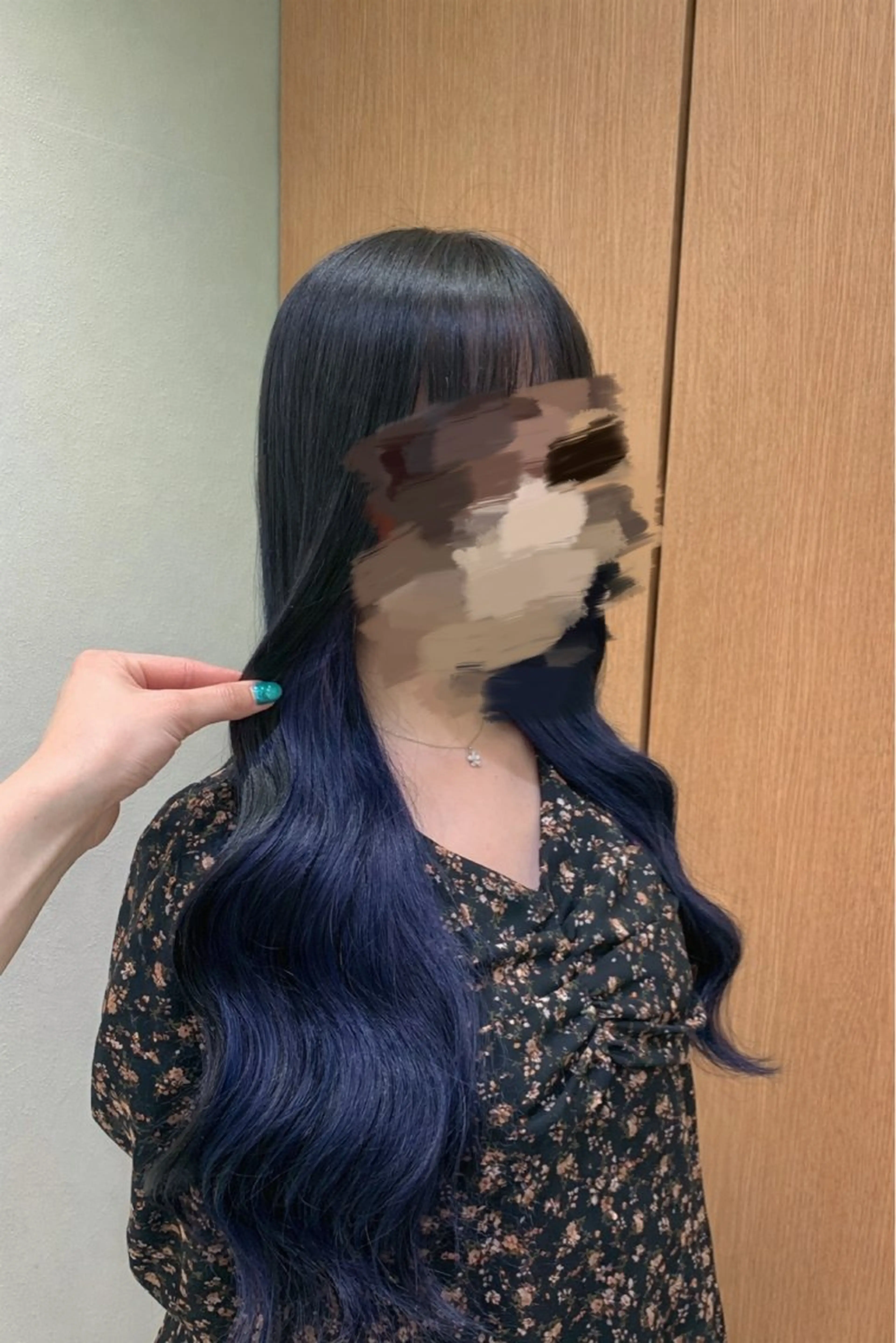 ロング カラー ヘアカラー 横浜/デザインカラー 個性派ヘアメ/まこのヘアスタイル