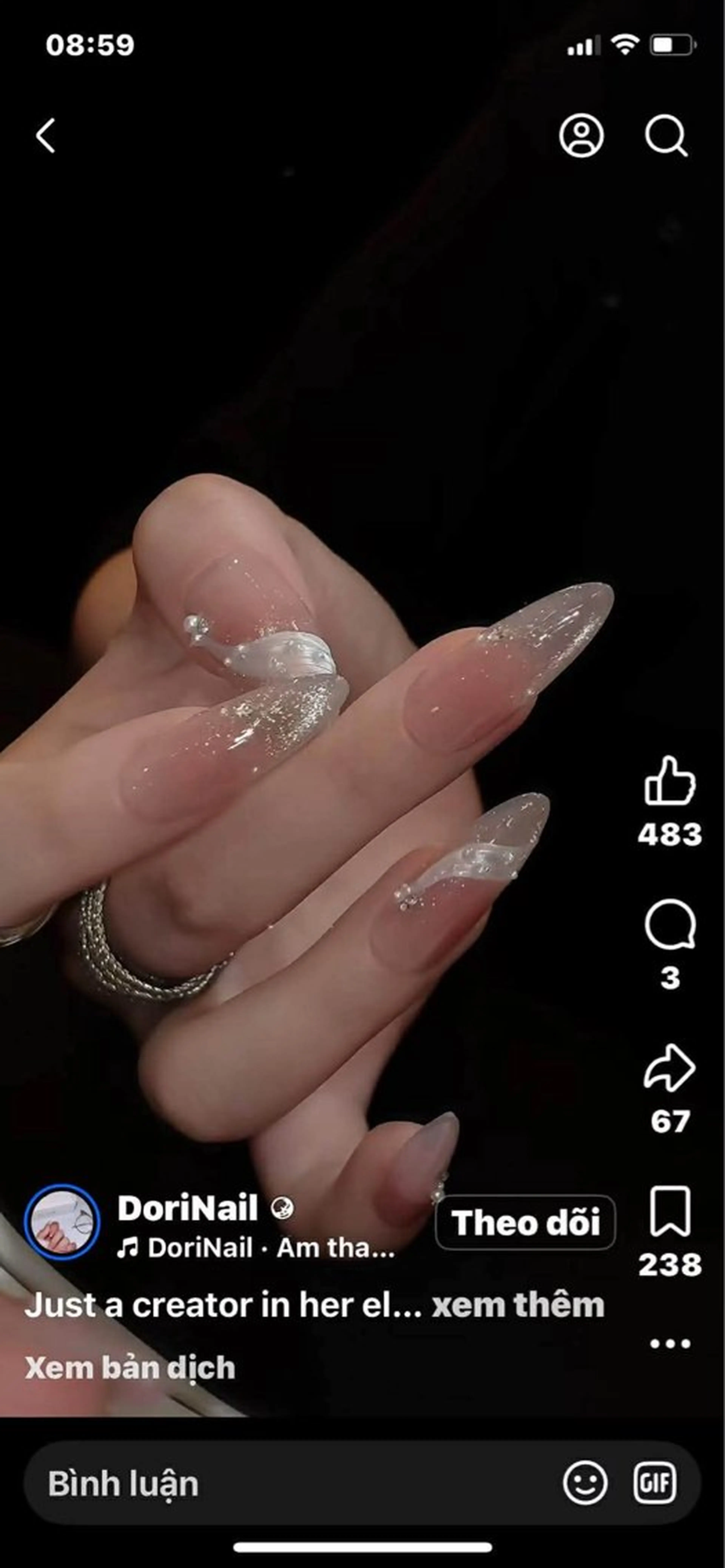 ネイル ハンドネイル 本田 アユミのネイルデザイン